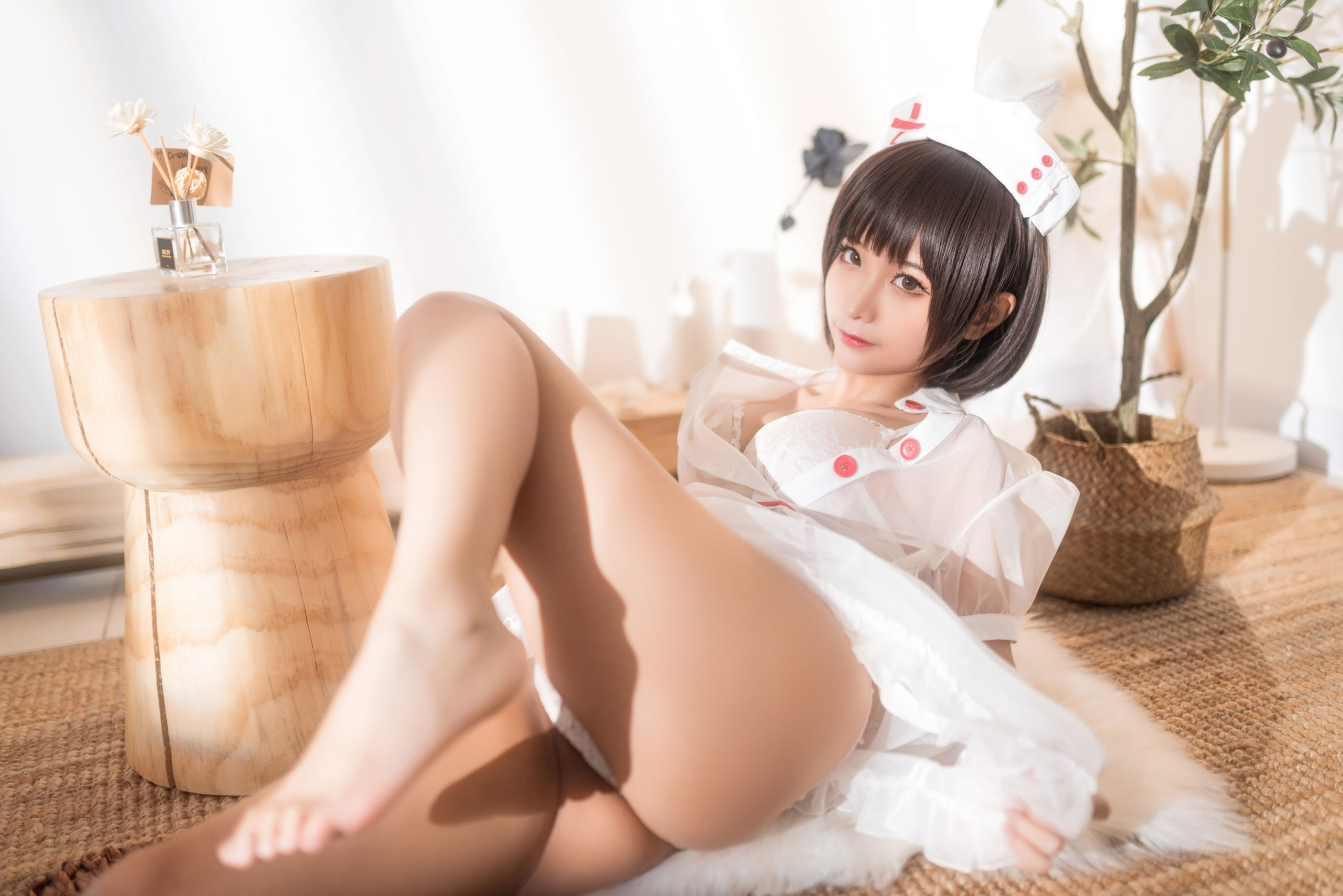 动漫博主蠢沫沫 – 透明护士 Cosplay-第7张