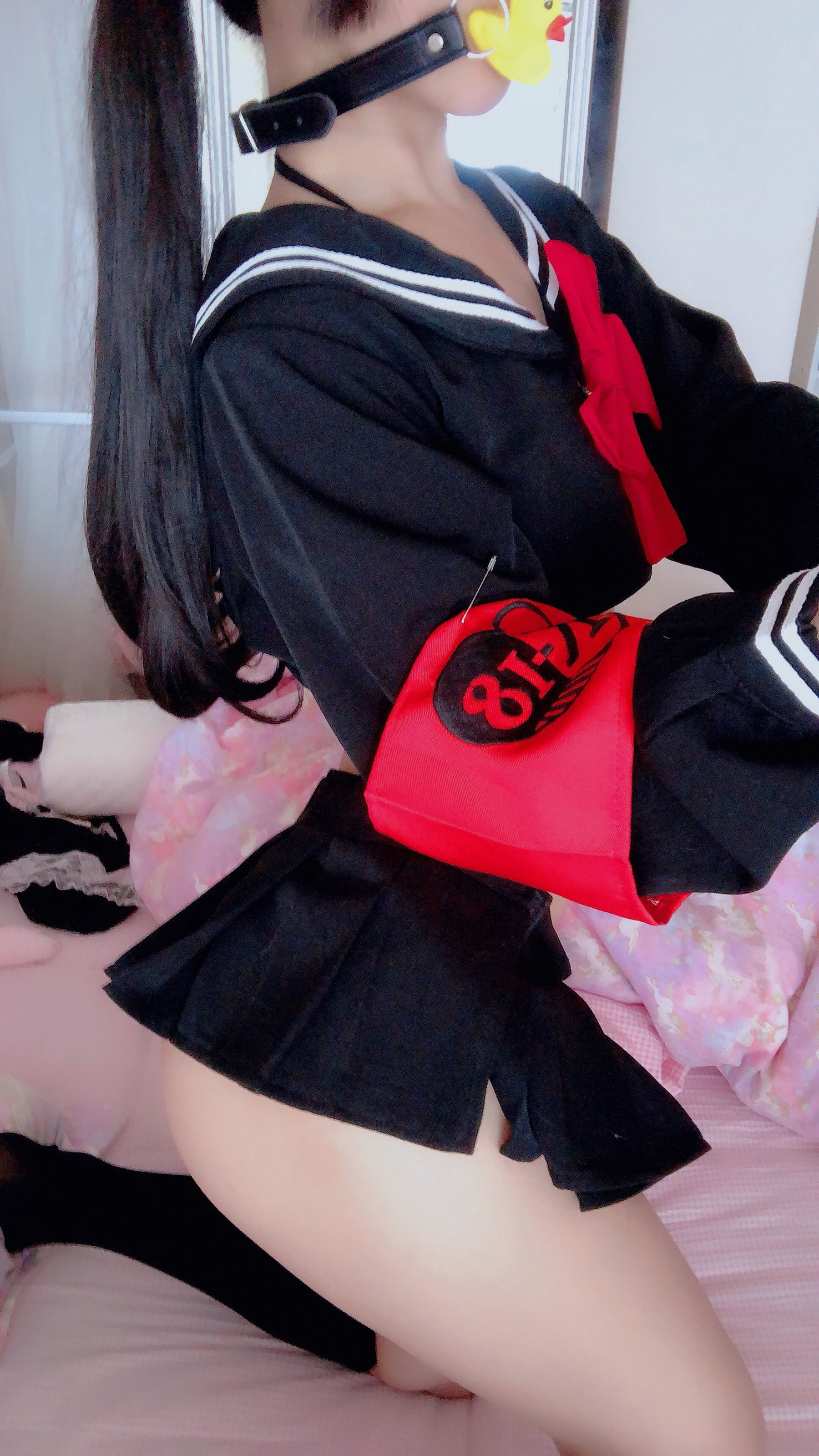 桜井宁宁 – 半乳制服 Cosplay-第6张