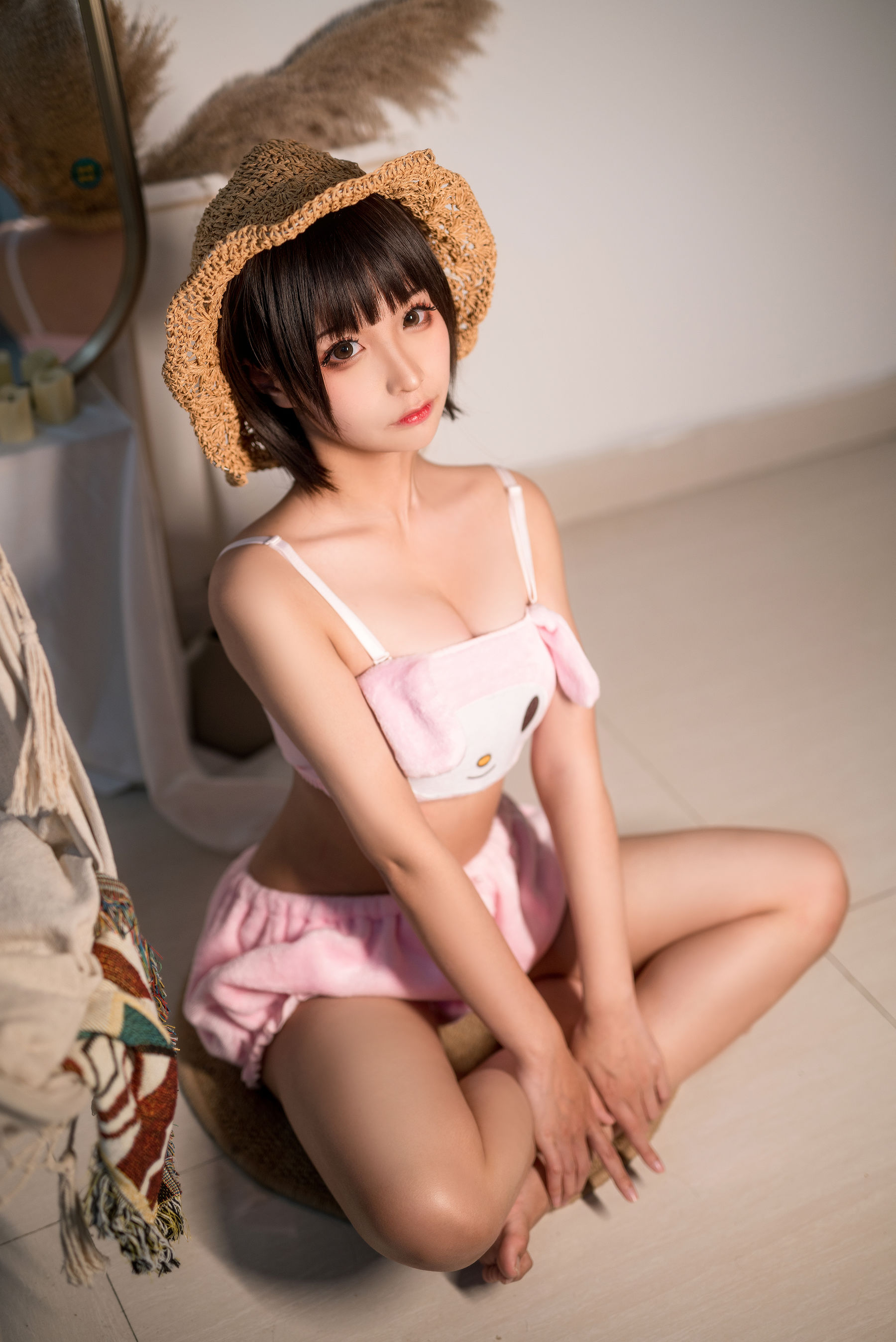 动漫博主蠢沫沫 – 佩蒂睡衣 Cosplay-第3张