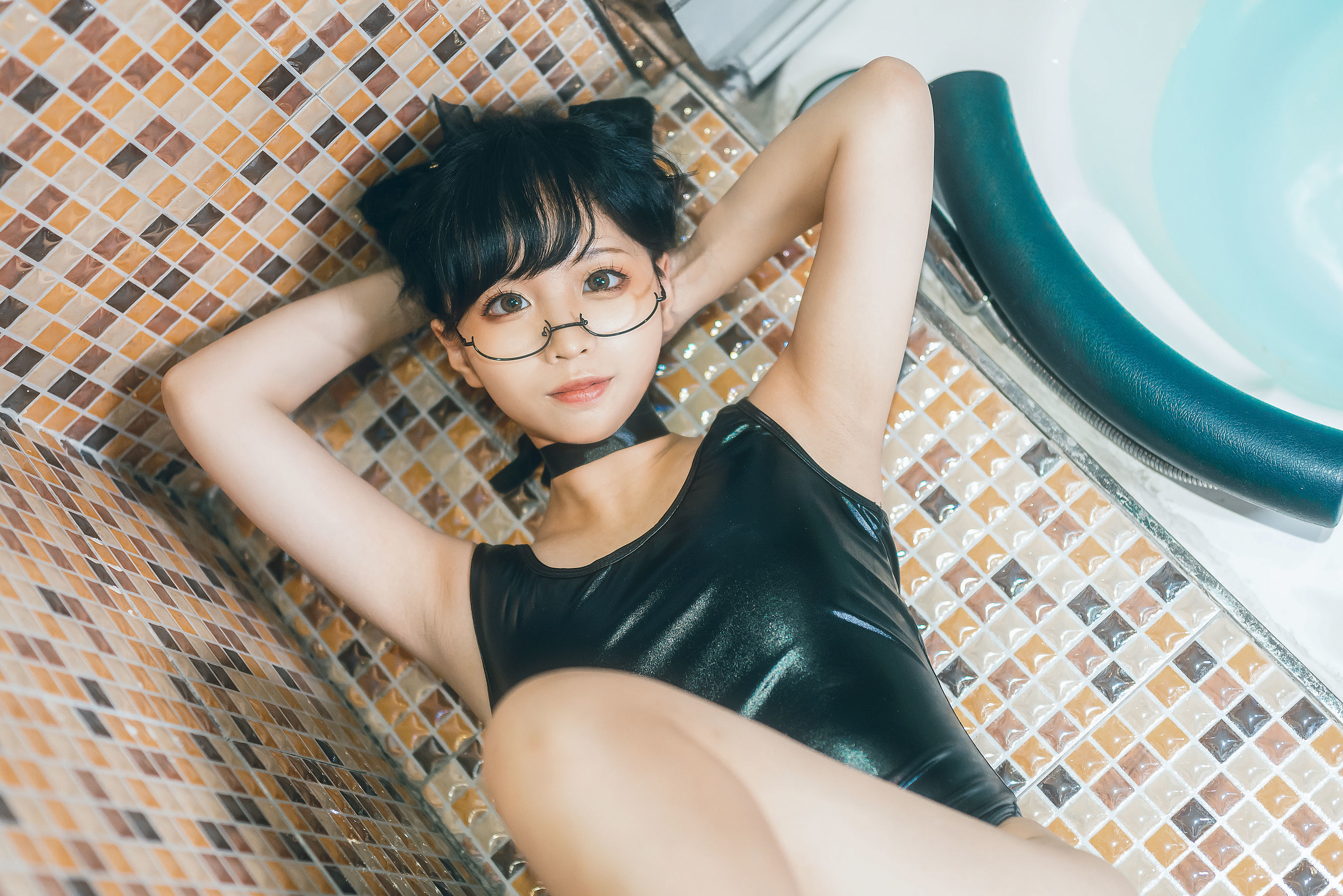 动漫博主蠢沫沫 猫耳死库水 Cosplay-第6张