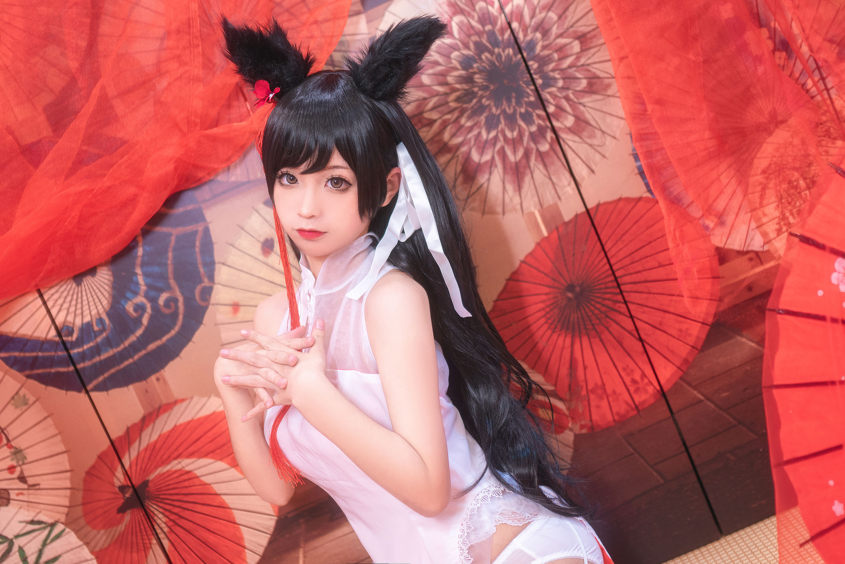 动漫博主蠢沫沫 爱宕习字 Cosplay-第38张