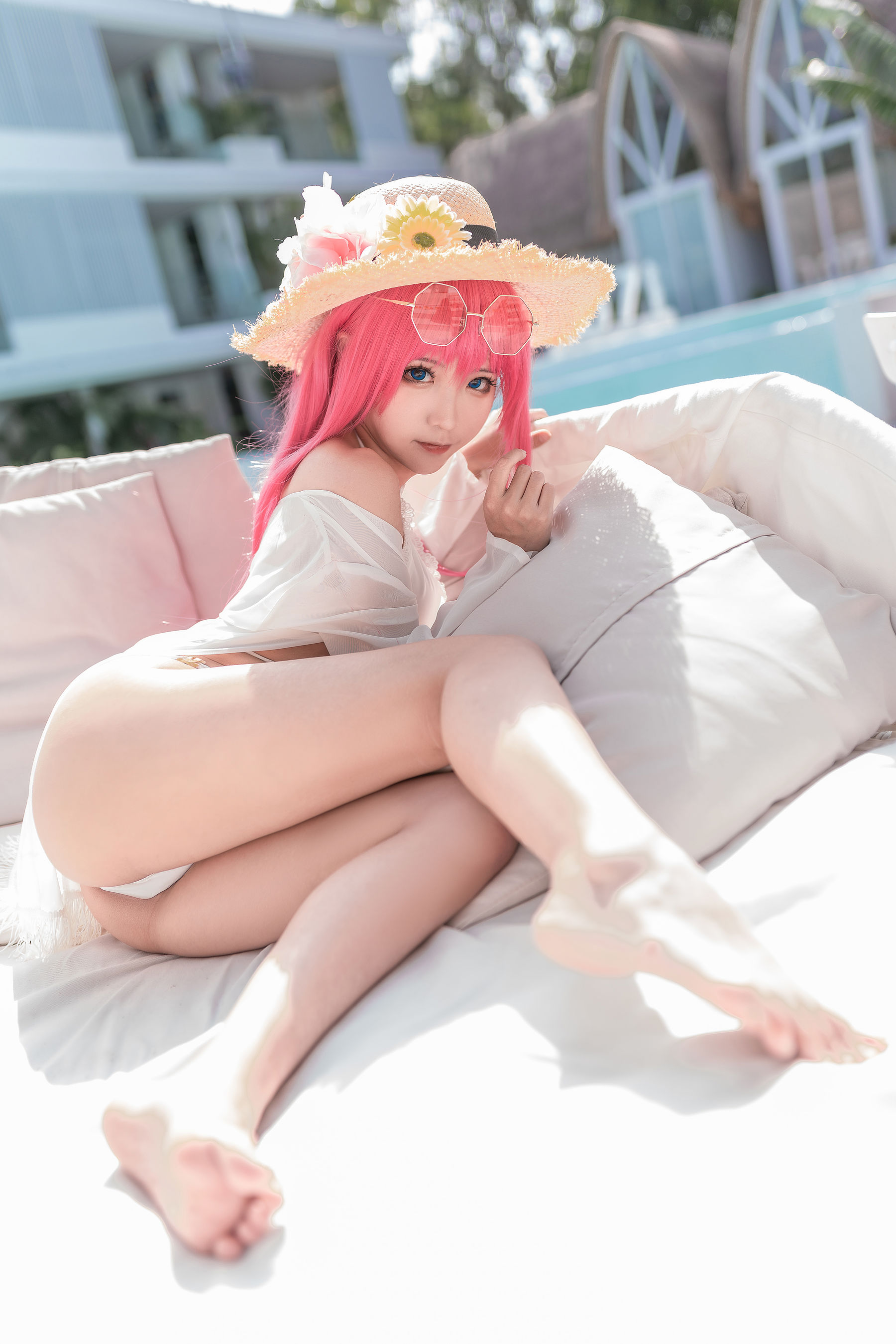 动漫博主蠢沫沫 – 童の假日 絮库夫 Cosplay-第6张