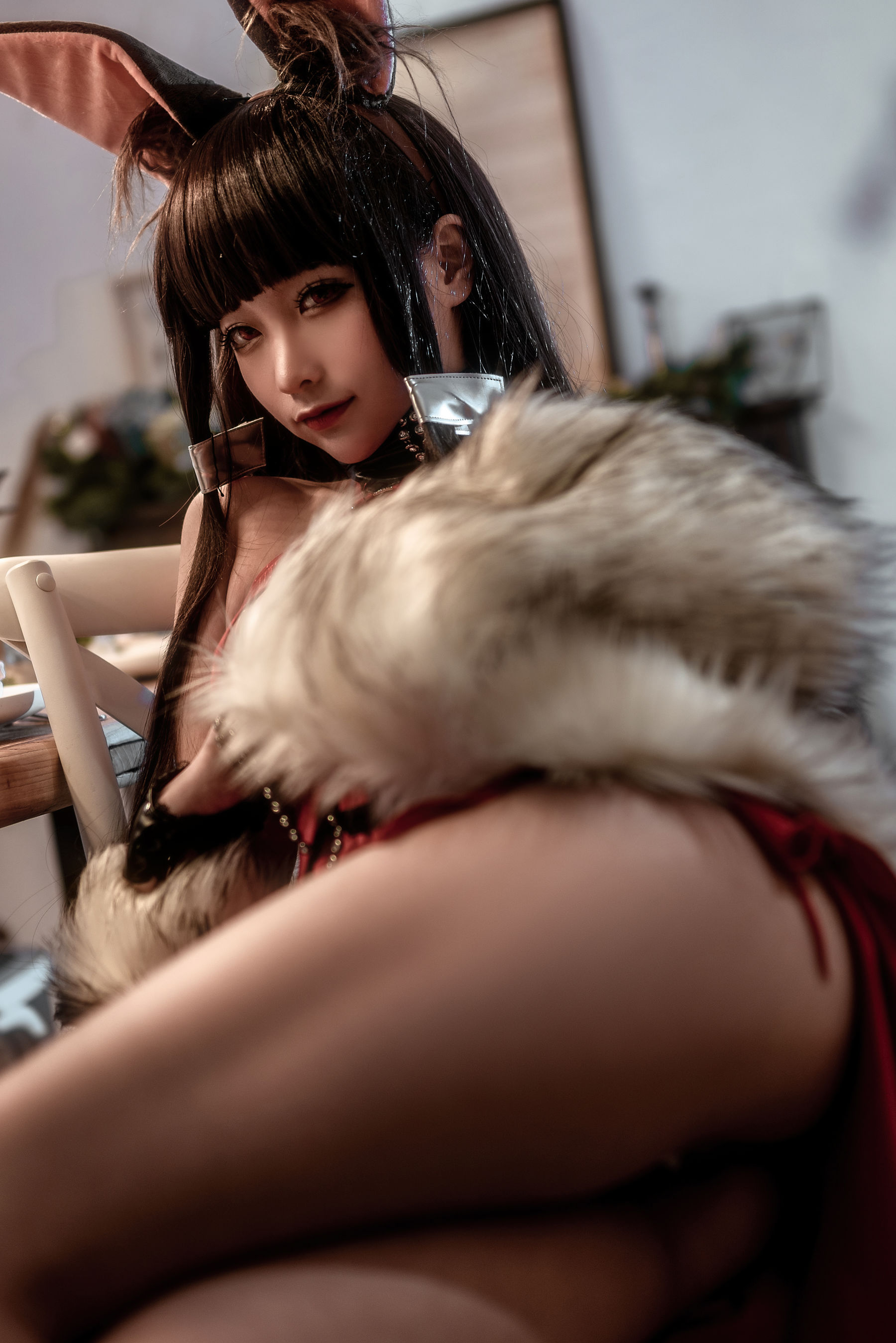 动漫博主蠢沫沫 – Akagi Ruby-Laced Beauty (Azur Lane) Cosplay-第21张