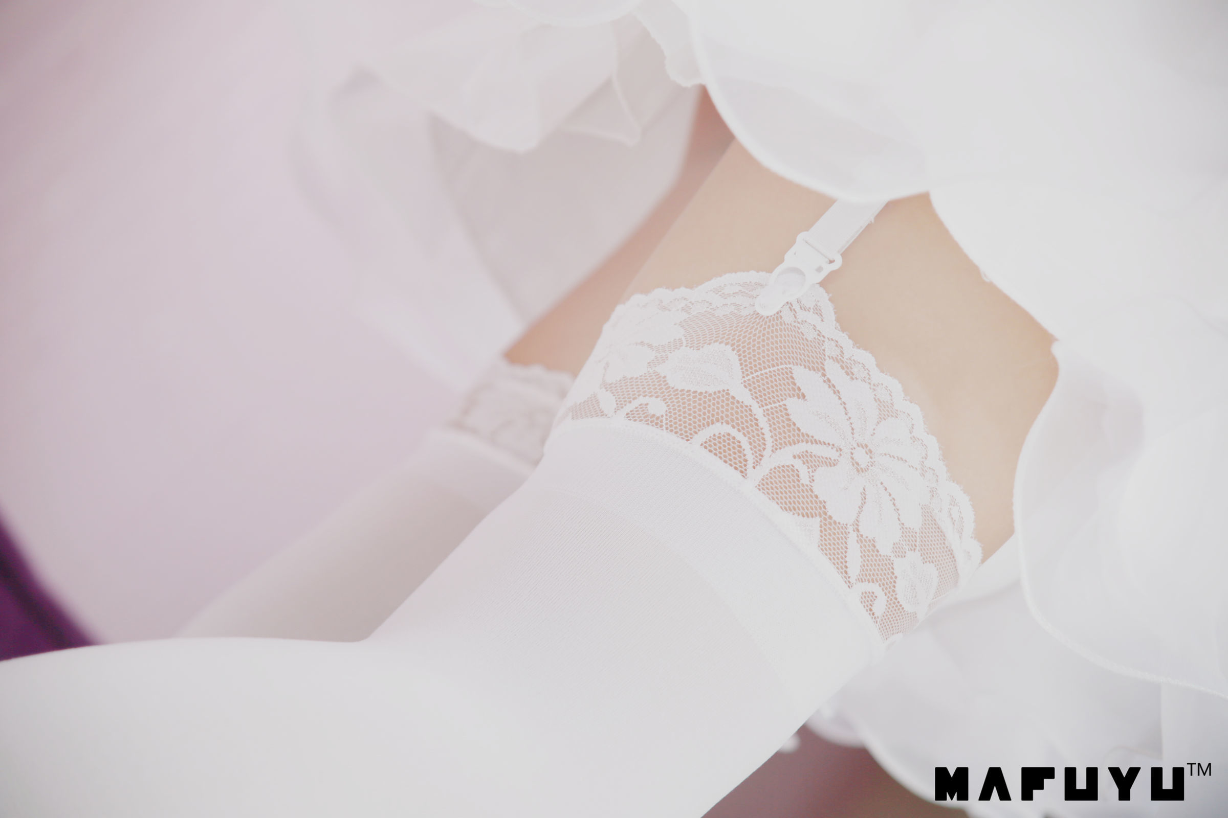 [萝莉COS] 神楽板真冬 婚纱系列套图 Cosplay-第45张