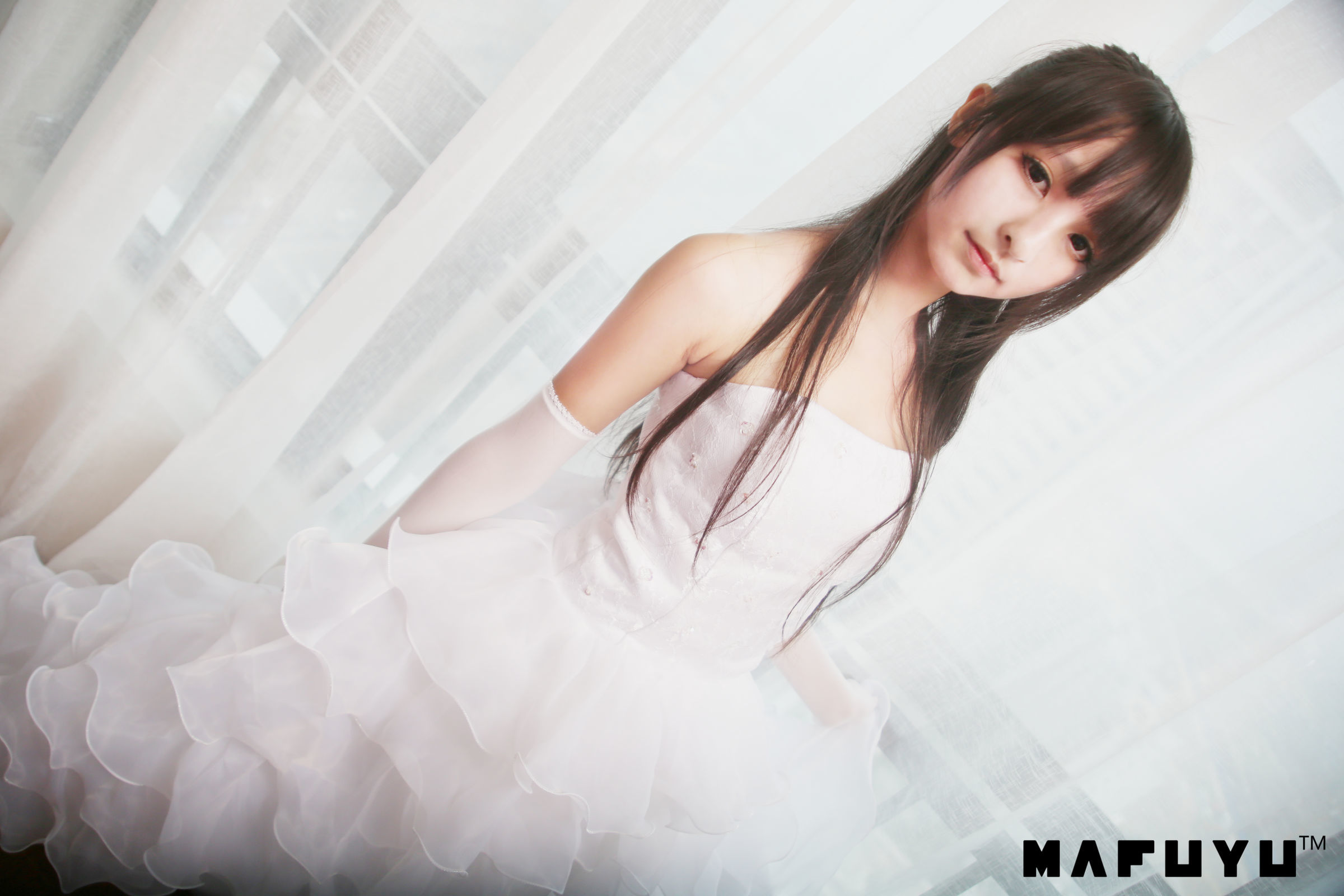 [萝莉COS] 神楽板真冬 婚纱系列套图 Cosplay-第5张