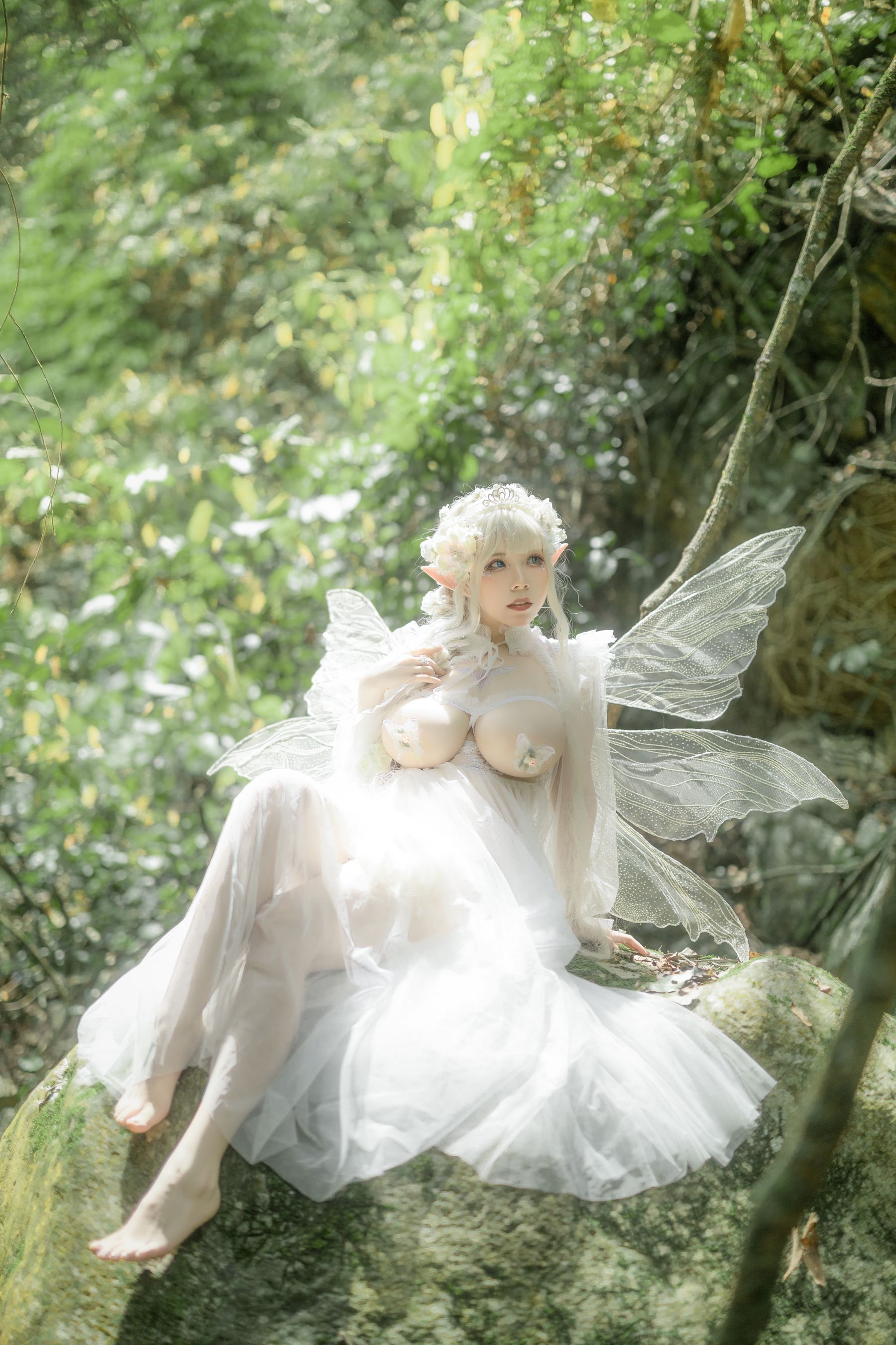 自闭颜球球(无颜小天使wy) – 林中精灵 Cosplay-第111张