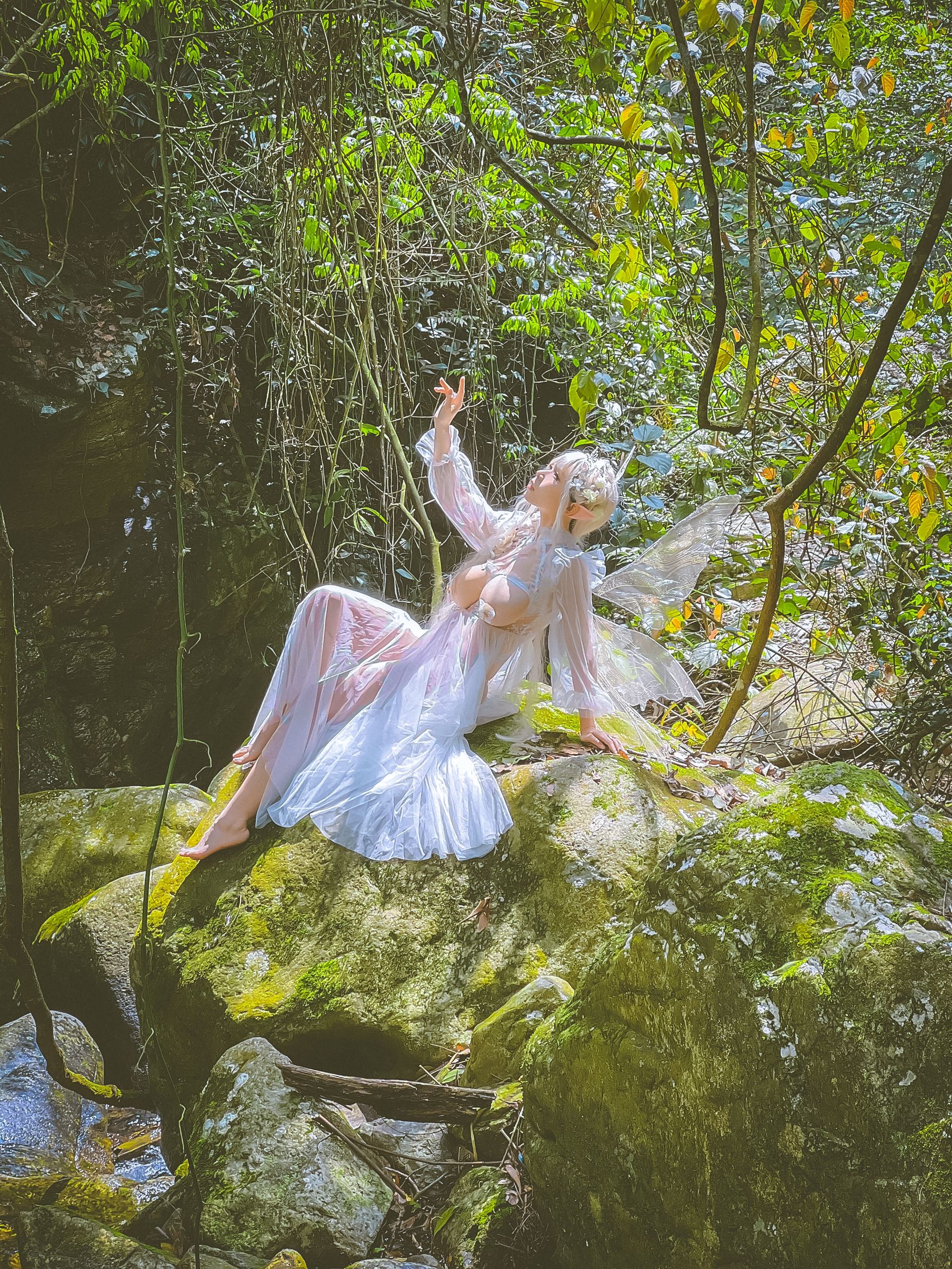 自闭颜球球(无颜小天使wy) – 林中精灵 Cosplay-第4张