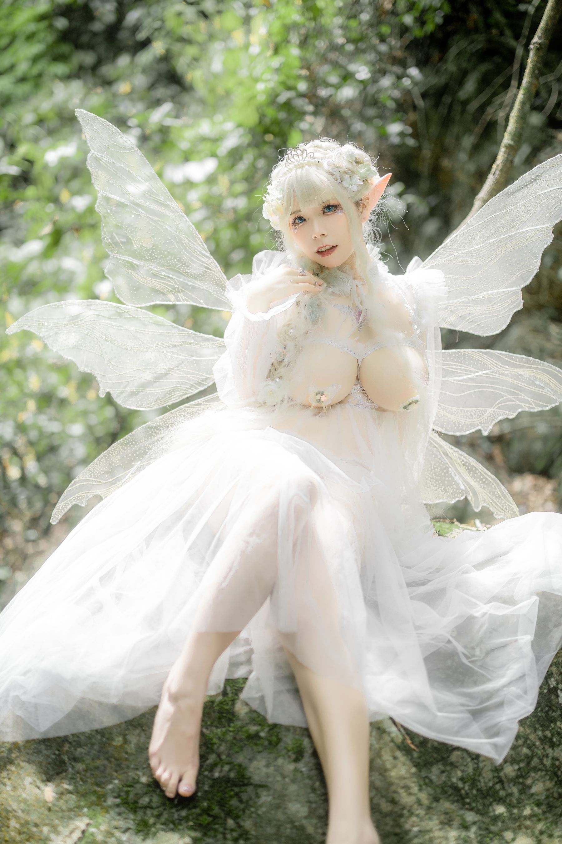 自闭颜球球(无颜小天使wy) – 林中精灵 Cosplay-第3张