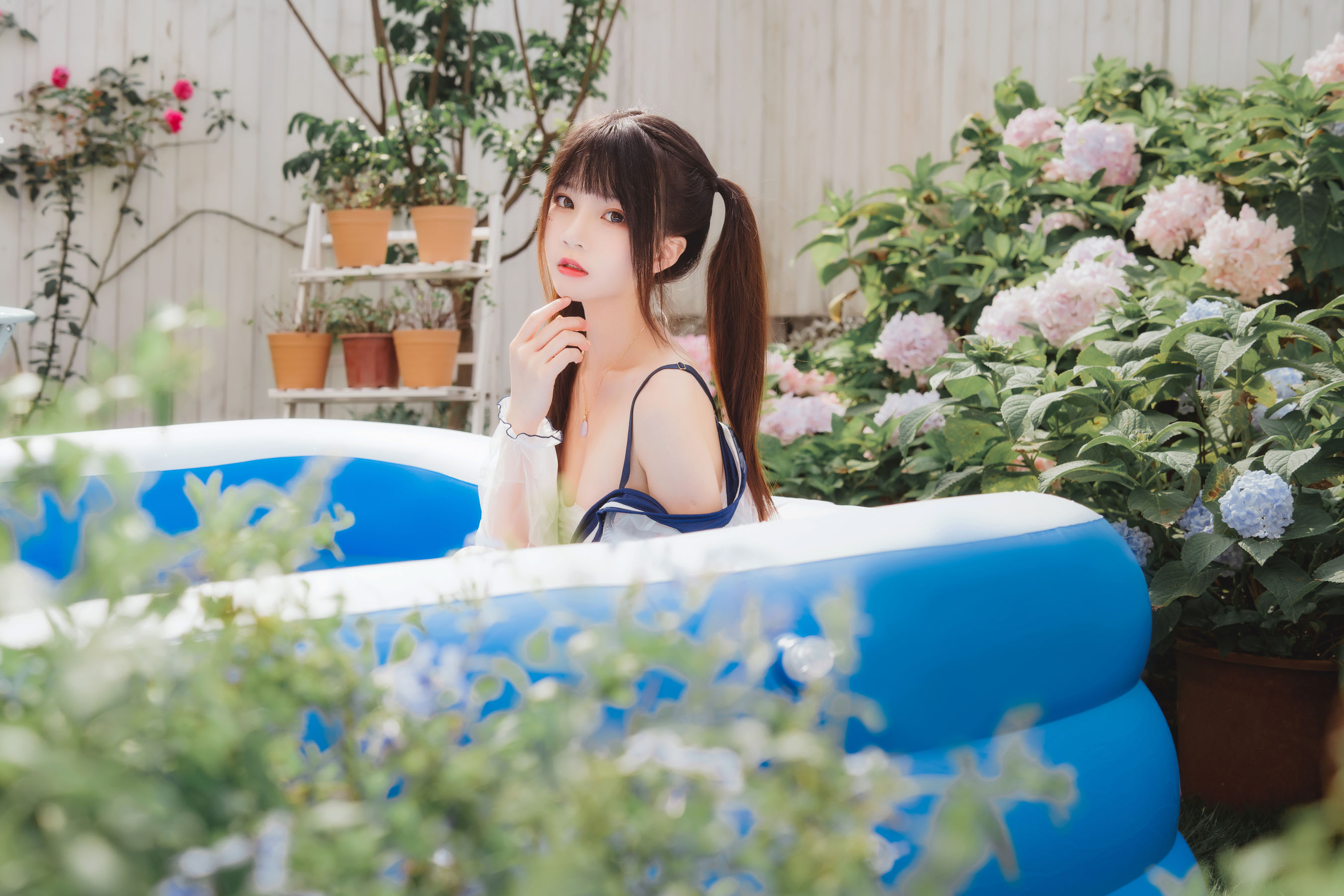 [Cosplay写真] 桜桃喵 – 无尽夏 Cosplay-第55张