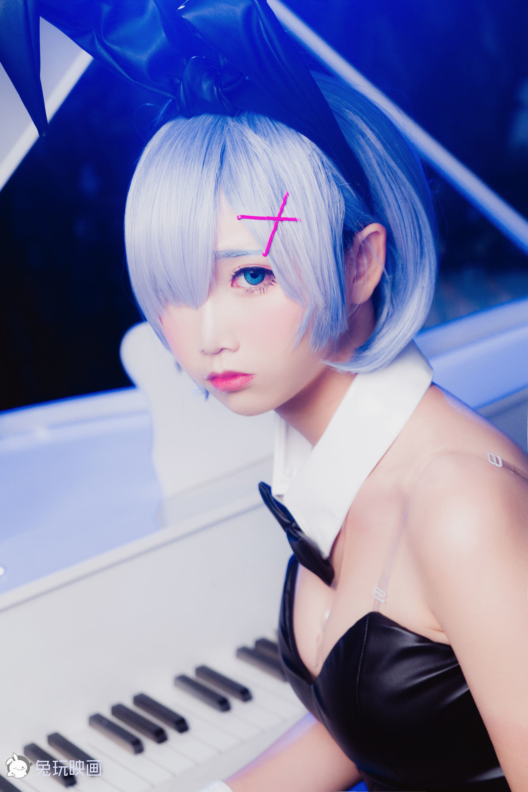 [萝莉COS] 面饼仙儿 – 兔女郎 Cosplay-第43张