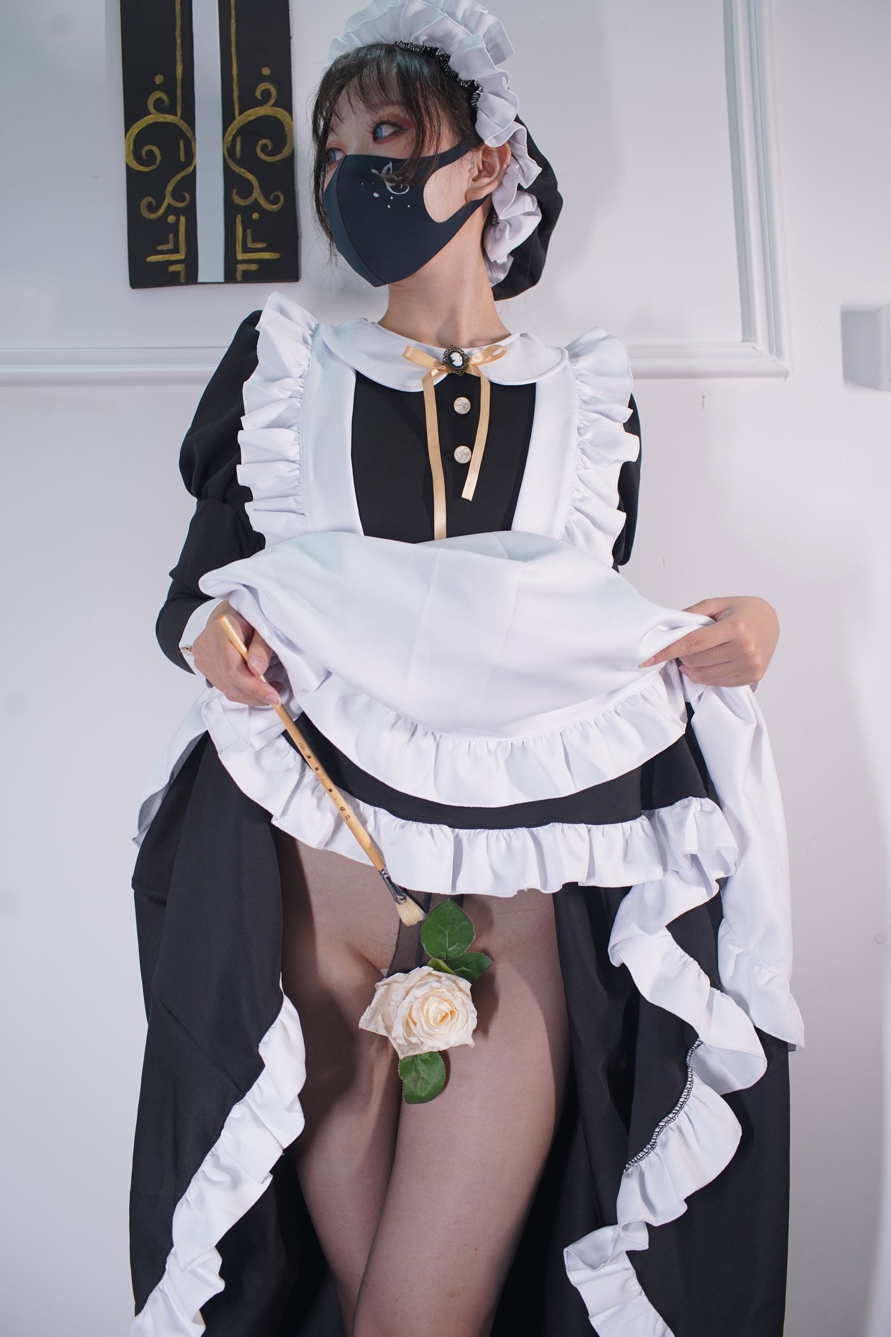 茶籽ccz – 欧式女仆 Cosplay-第50张