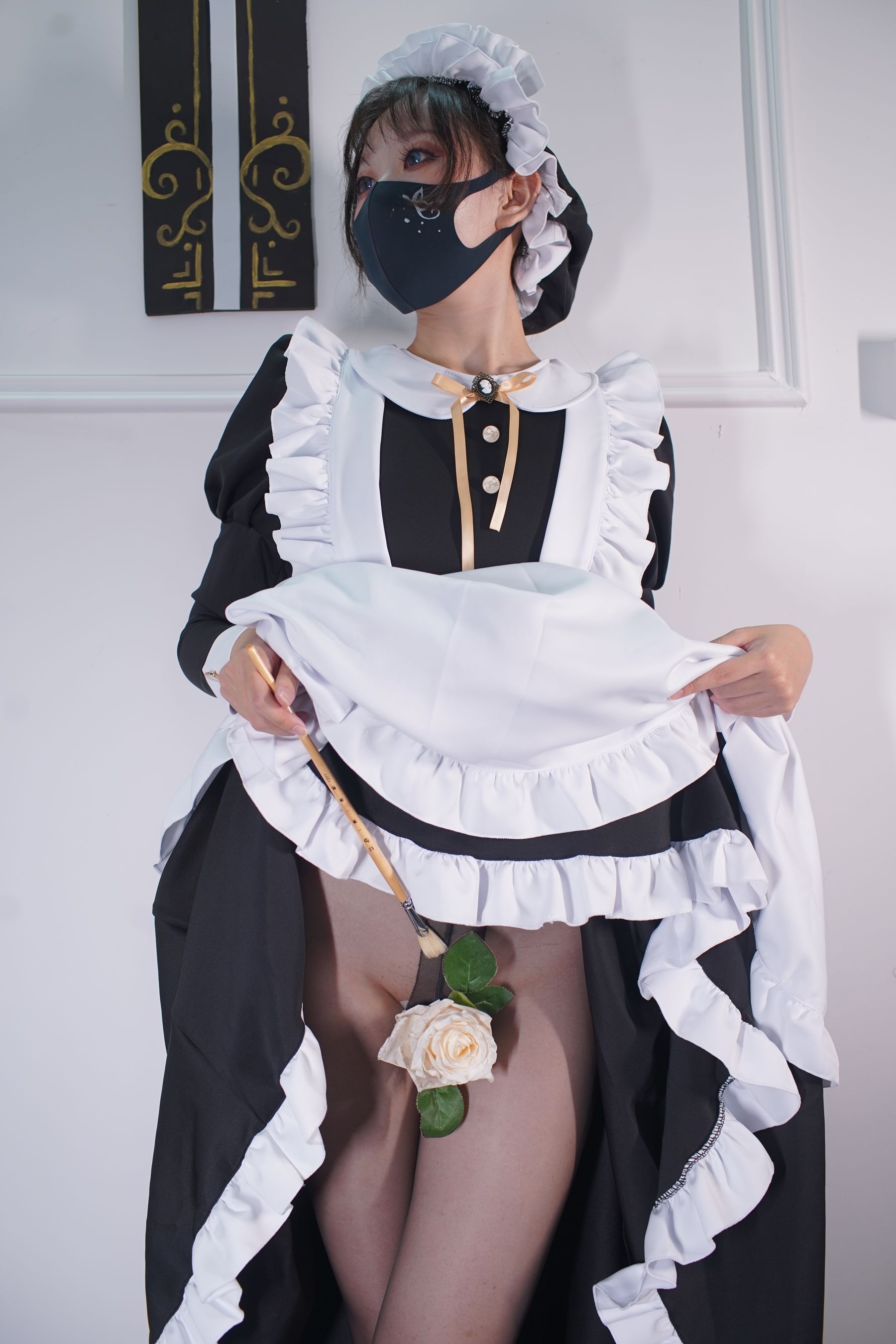 茶籽ccz – 欧式女仆 Cosplay-第53张