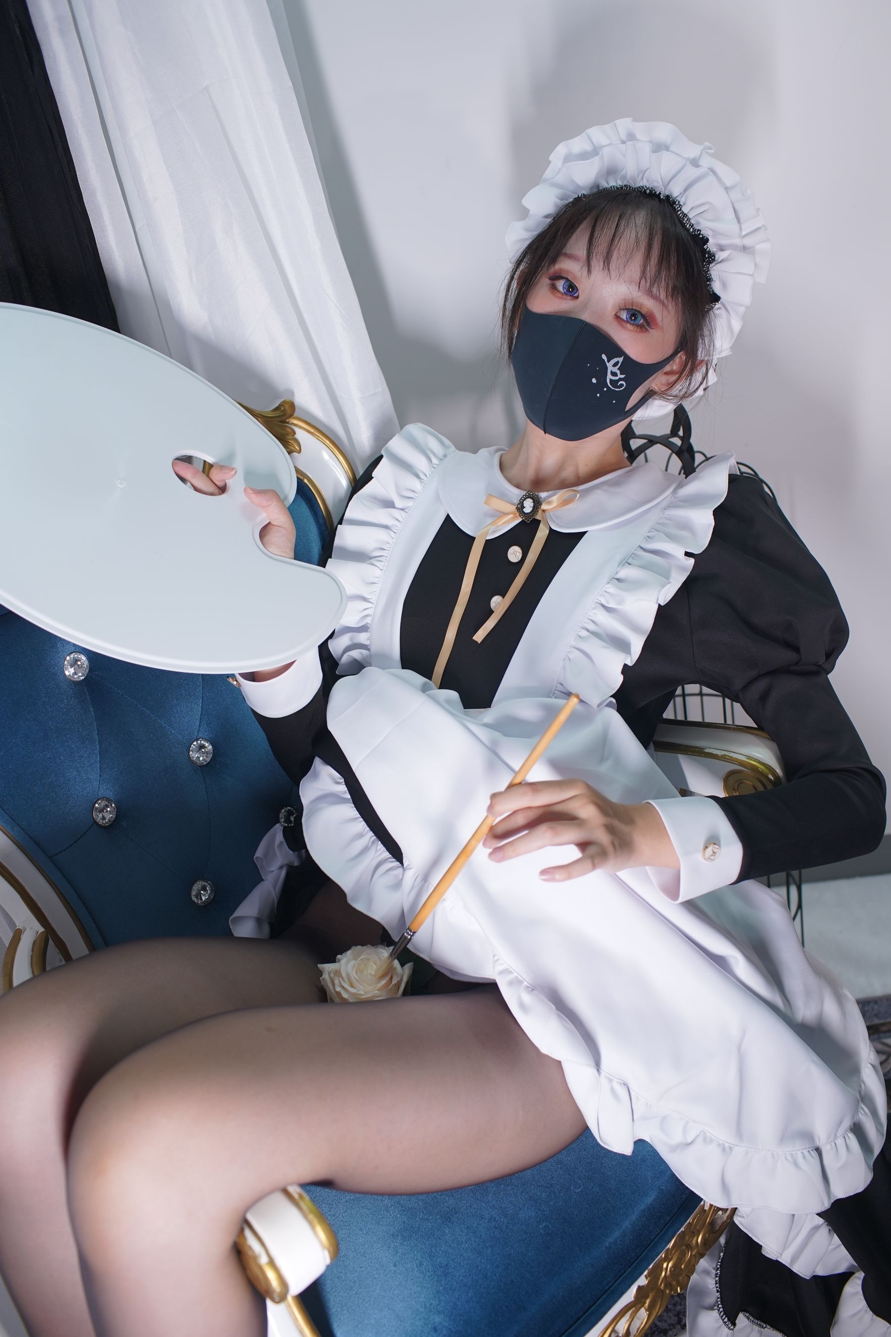 茶籽ccz – 欧式女仆 Cosplay-第48张