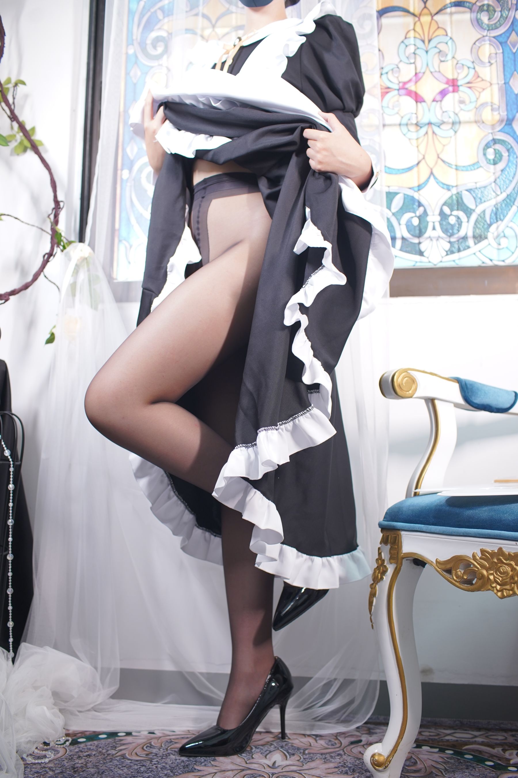 茶籽ccz – 欧式女仆 Cosplay-第21张