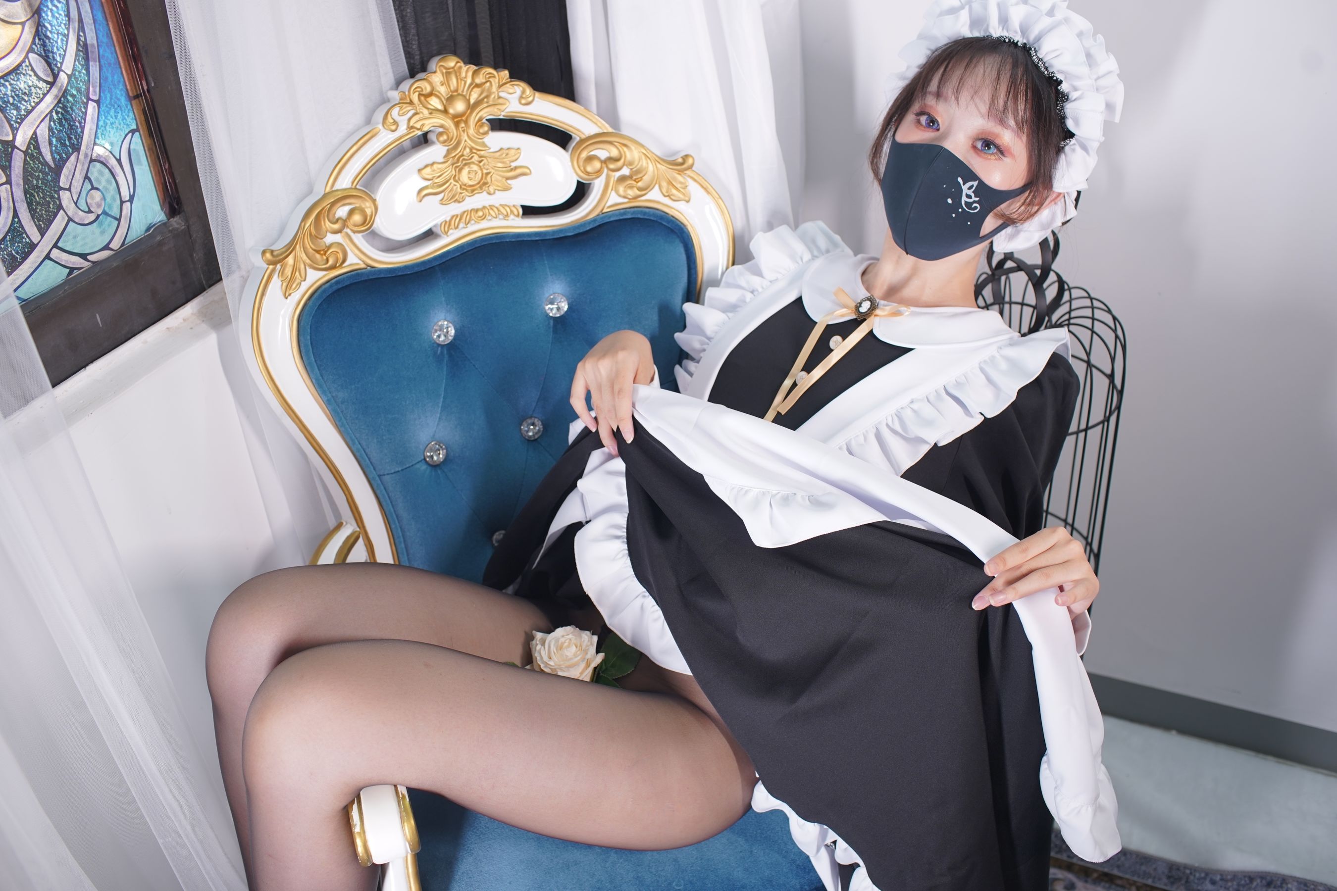 茶籽ccz – 欧式女仆 Cosplay-第43张
