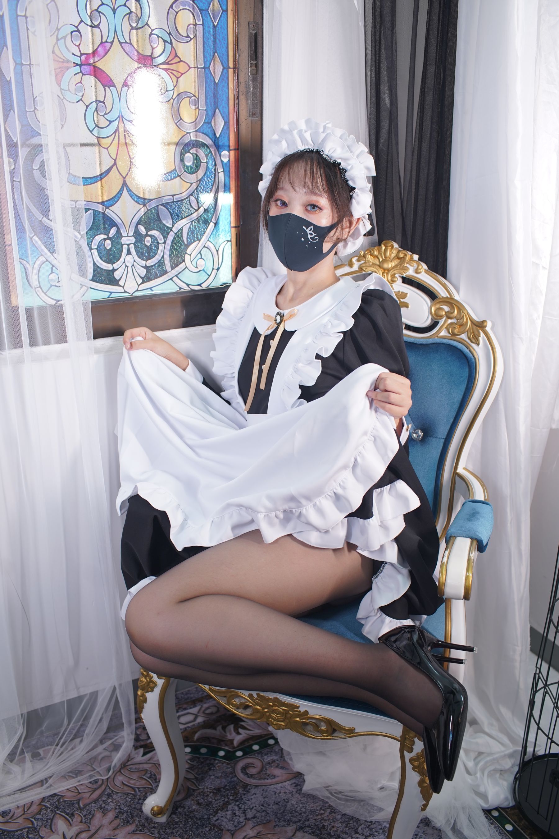 茶籽ccz – 欧式女仆 Cosplay-第35张