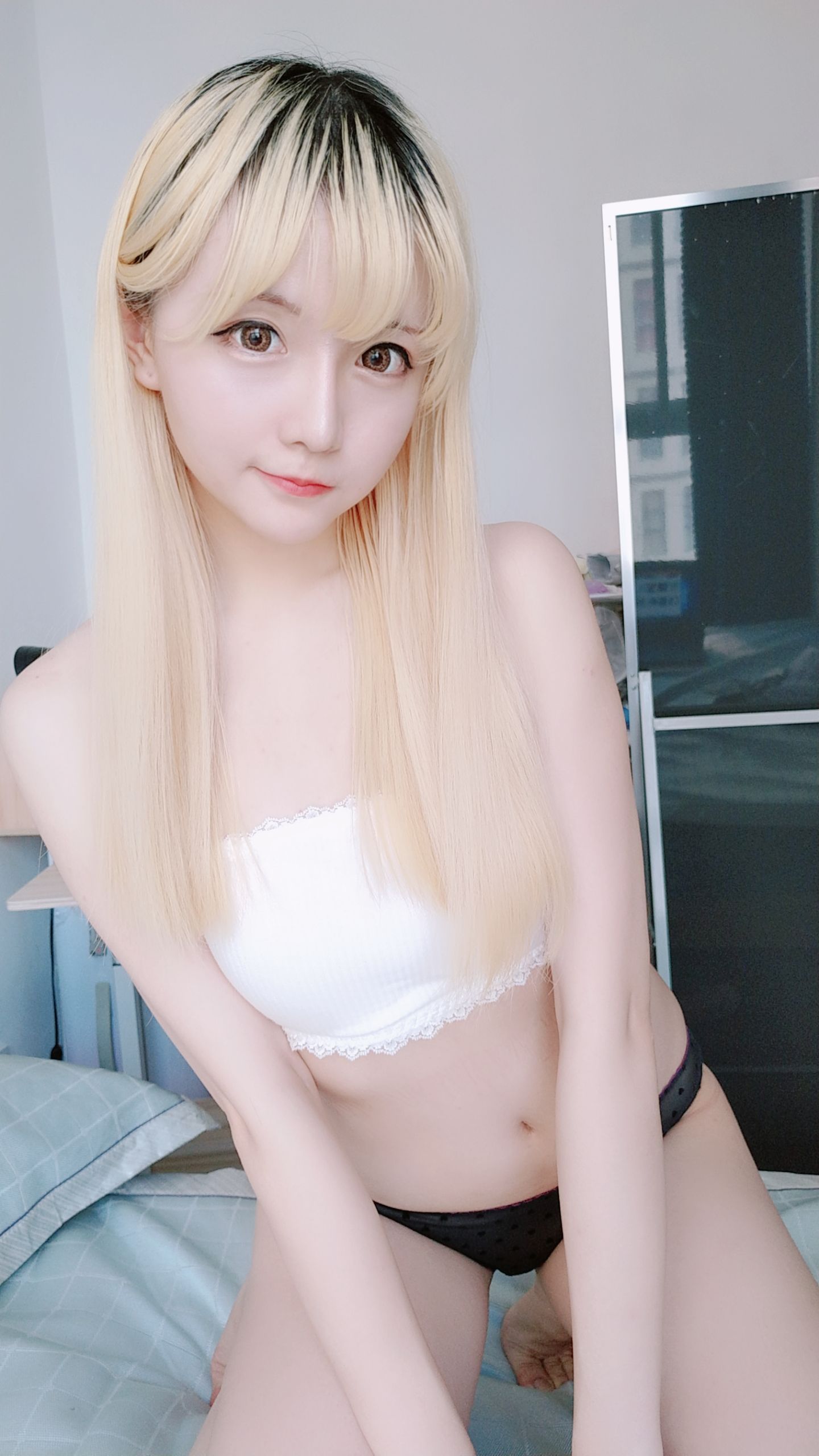 Coser小姐姐星之迟迟 白衬衣 Cosplay-第47张