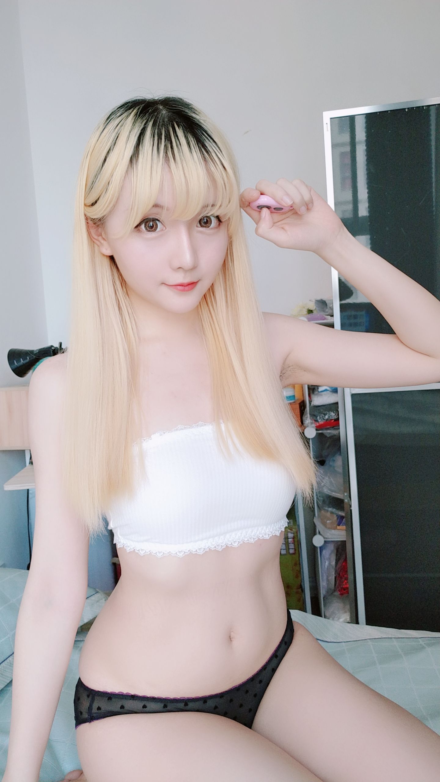 Coser小姐姐星之迟迟 白衬衣 Cosplay-第48张