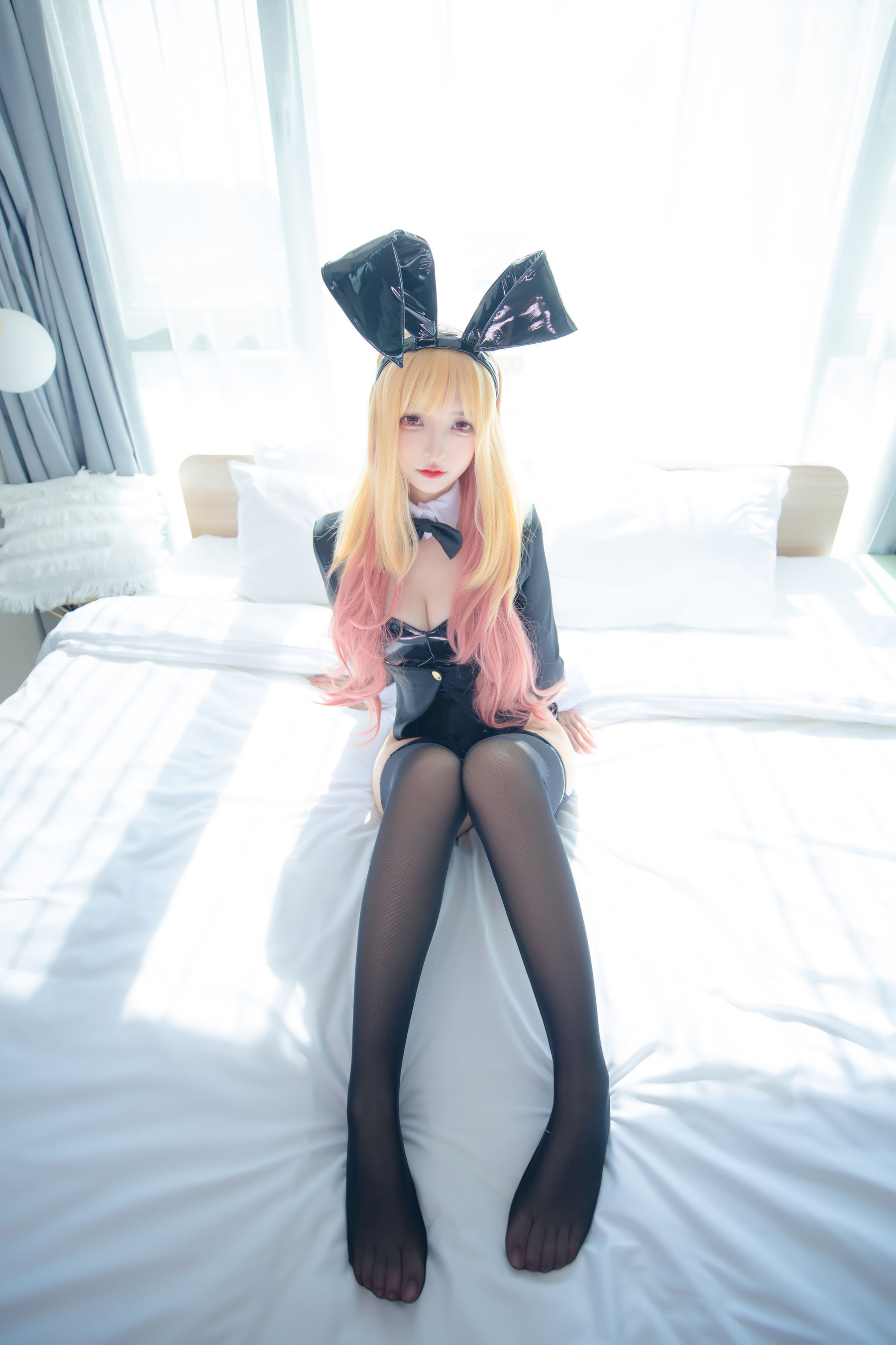 萝莉神楽板真冬 之海梦兔女郎 Cosplay-第69张