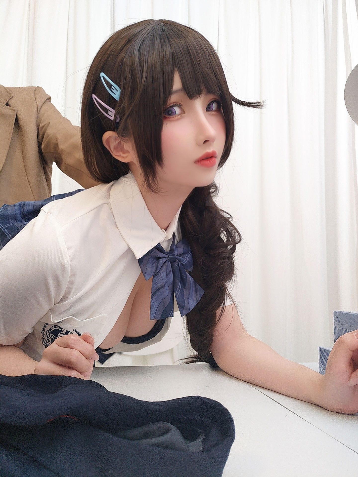 COS福利rioko凉凉子(肉扣热热子) – 牛头人剧情3 Cosplay-第71张