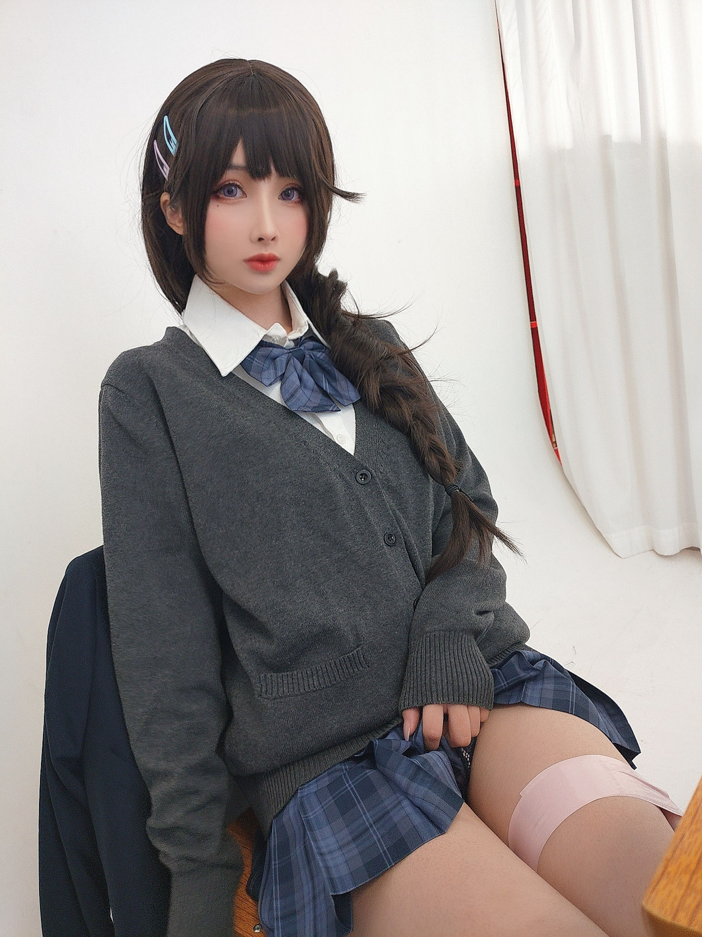 COS福利rioko凉凉子(肉扣热热子) – 牛头人剧情3 Cosplay-第84张