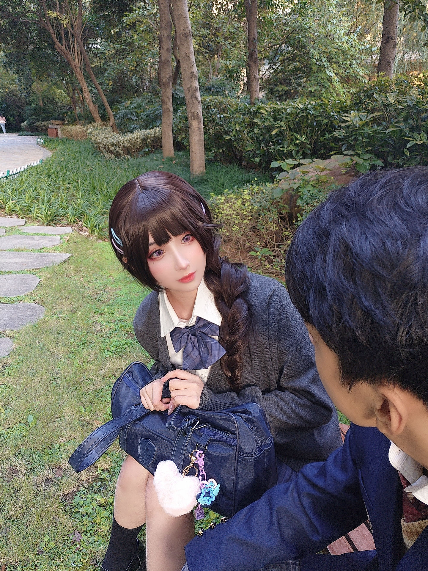 COS福利rioko凉凉子(肉扣热热子) – 牛头人剧情3 Cosplay-第81张