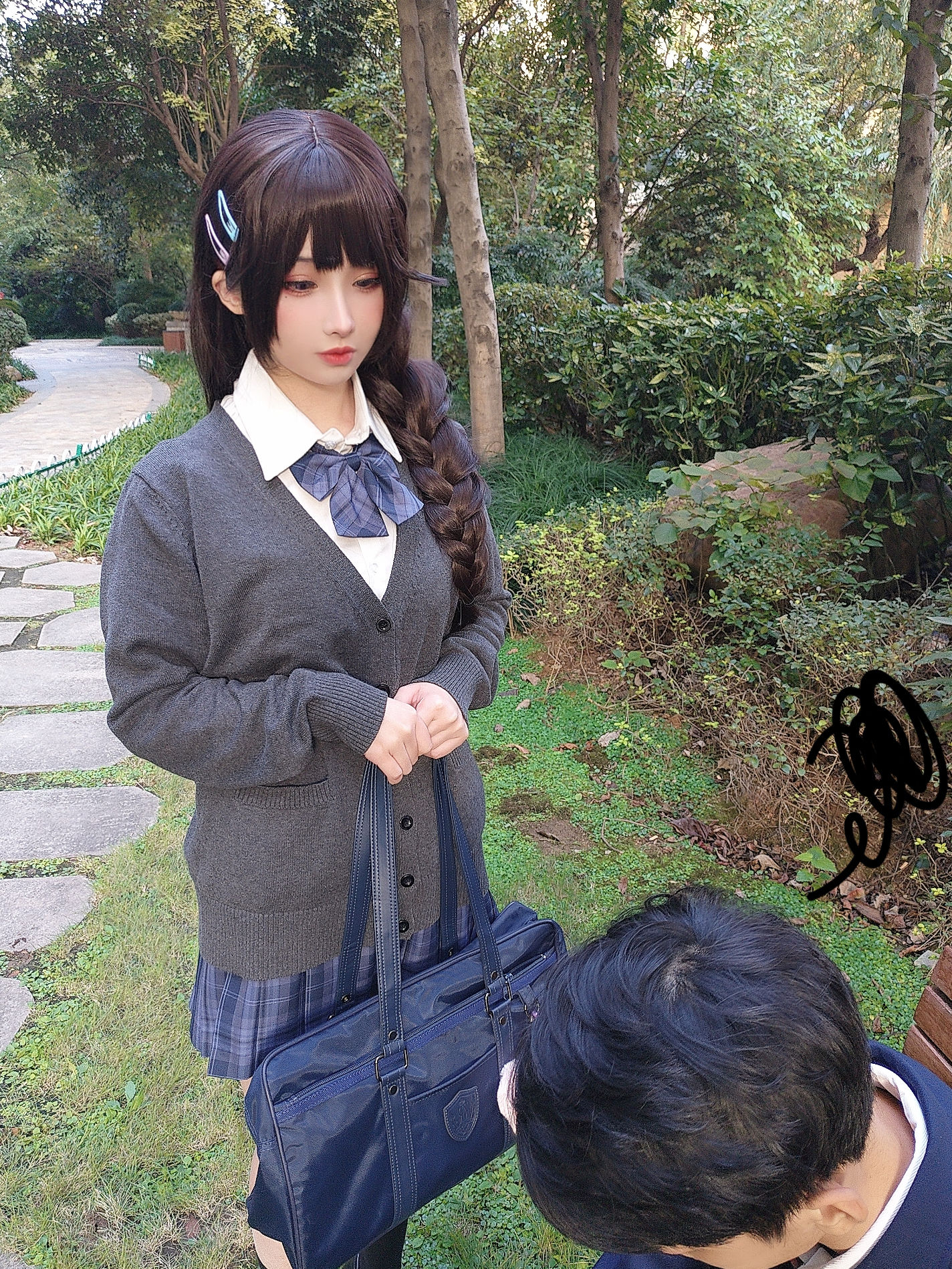 COS福利rioko凉凉子(肉扣热热子) – 牛头人剧情3 Cosplay-第80张