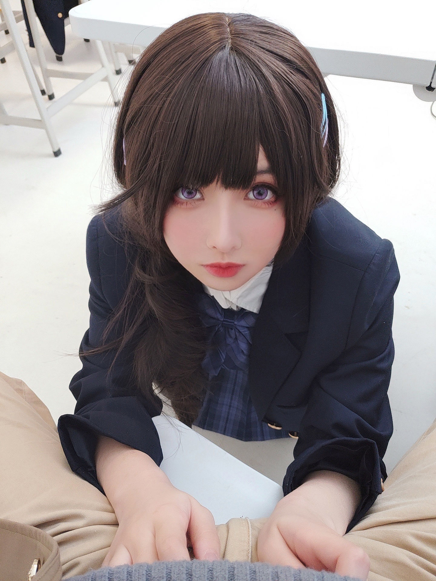 COS福利rioko凉凉子(肉扣热热子) – 牛头人剧情3 Cosplay-第77张