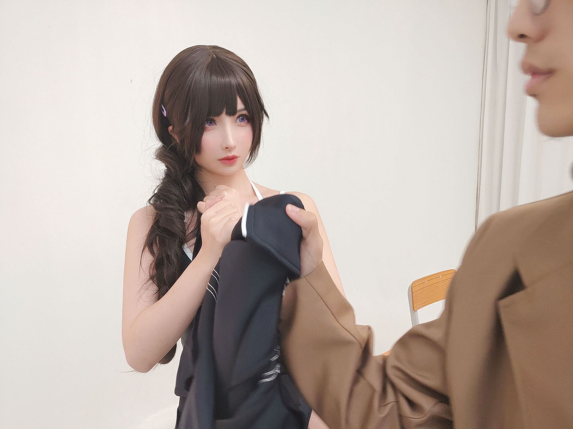 COS福利rioko凉凉子(肉扣热热子) – 牛头人剧情3 Cosplay-第27张