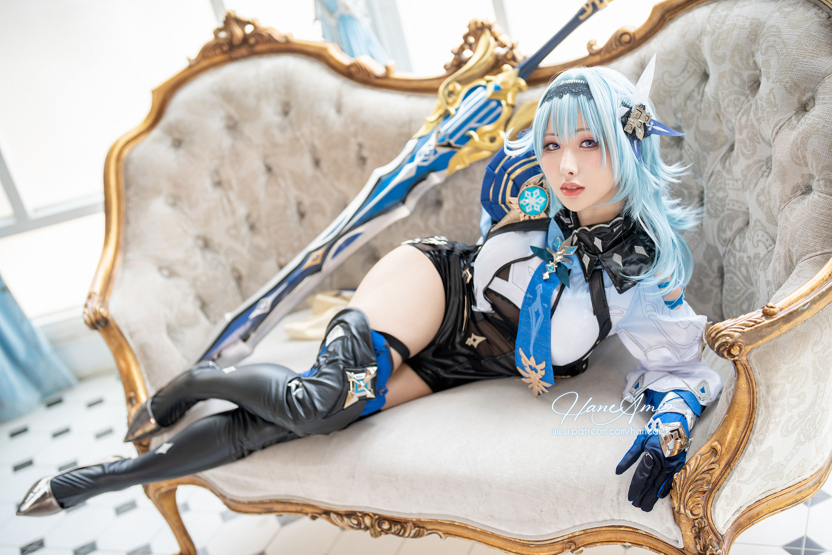 Hane Ame 雨波 – GenshinImpact EULA 優拉 Cosplay-第46张