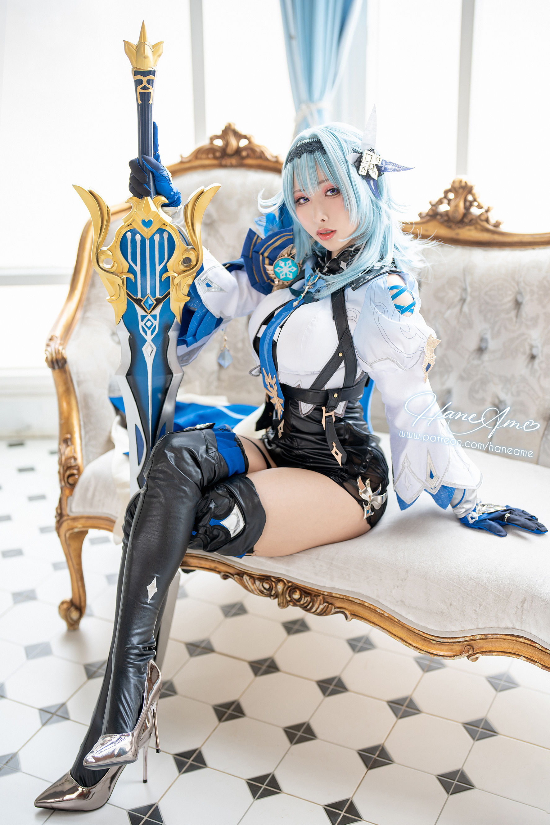 Hane Ame 雨波 – GenshinImpact EULA 優拉 Cosplay-第4张
