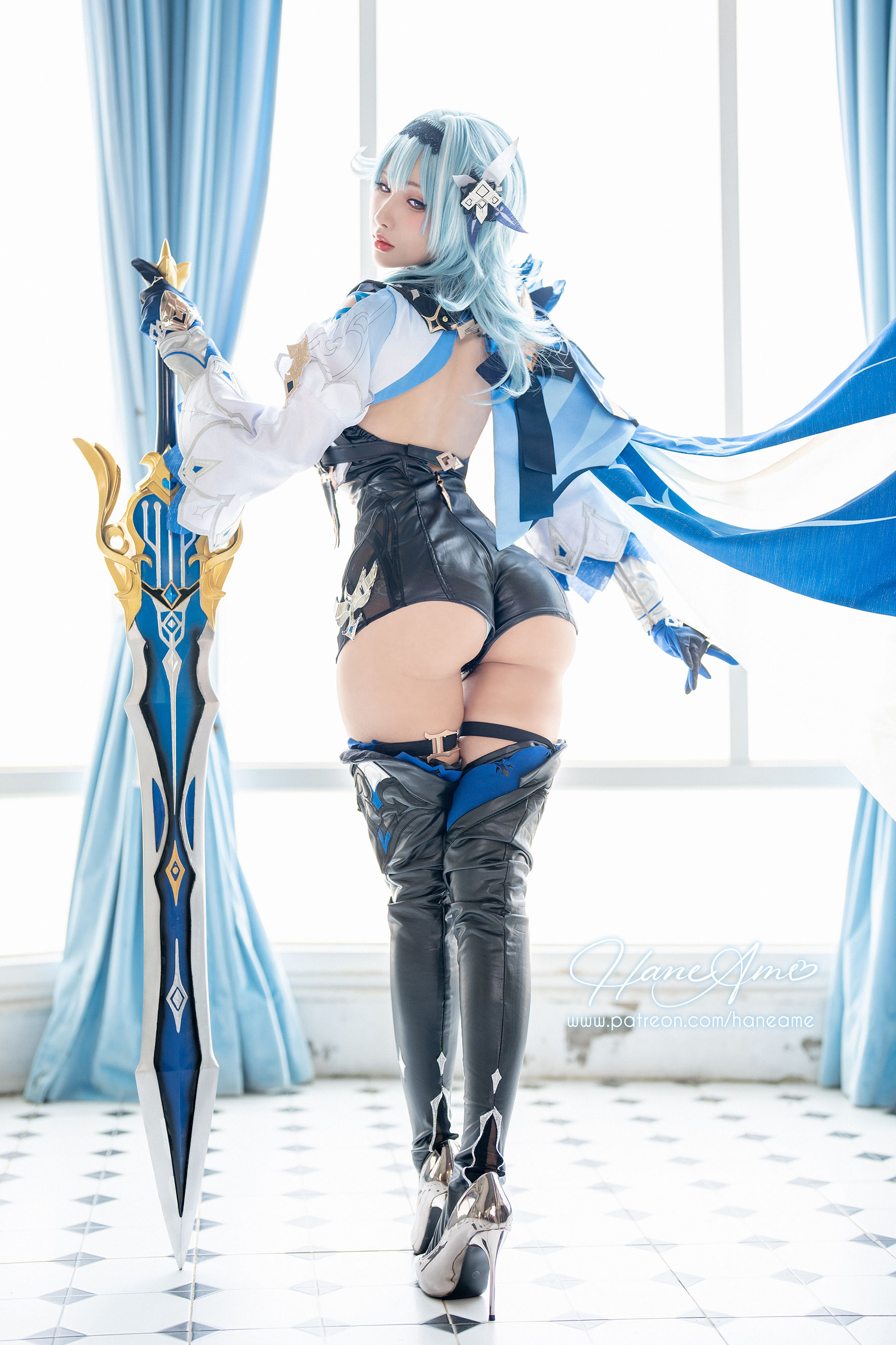 Hane Ame 雨波 – GenshinImpact EULA 優拉 Cosplay-第10张