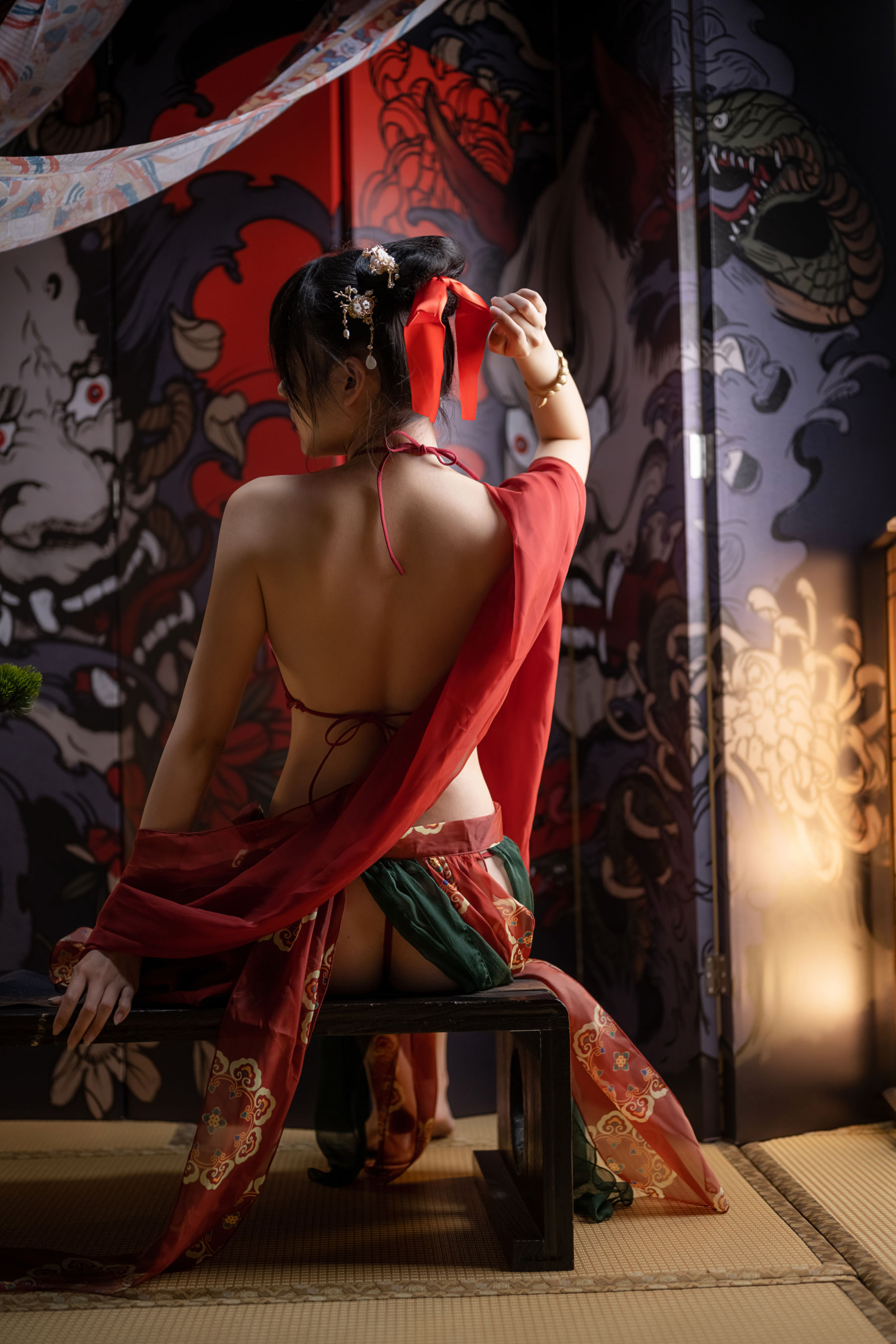 香草喵露露 – 2022春节贺图 Cosplay-第6张