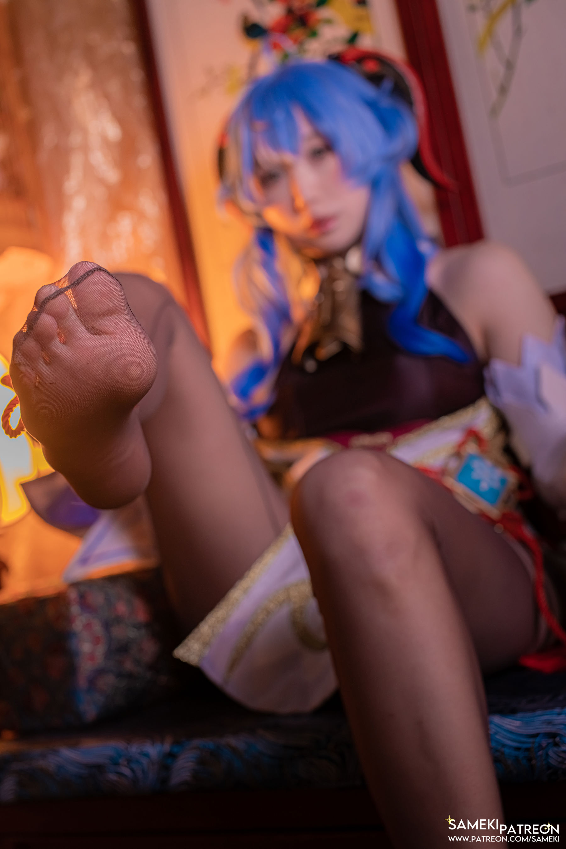 Sameki – 甘雨 Cosplay-第4张