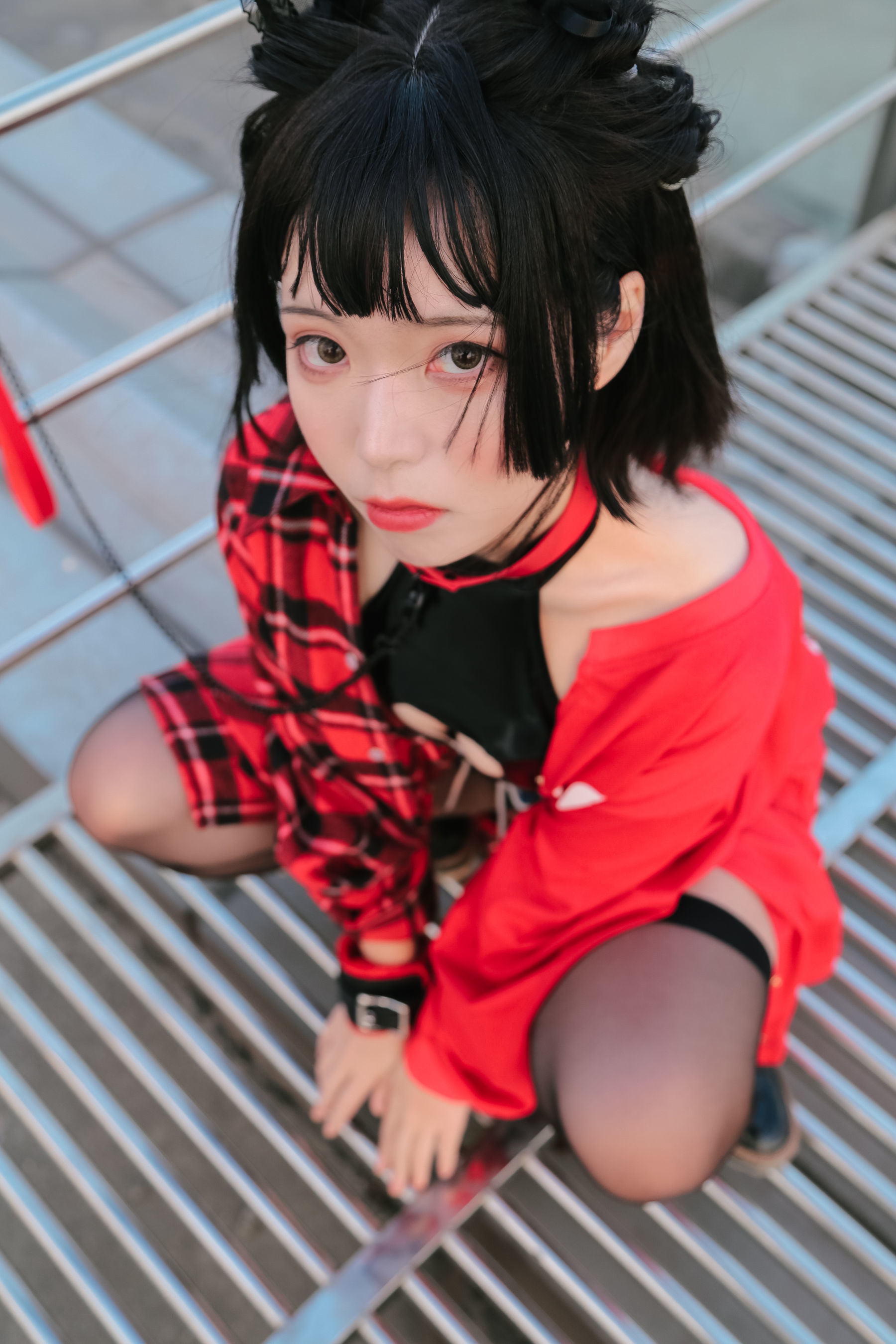 可爱妹子Fushii_海堂 猫猫头 Cosplay-第25张