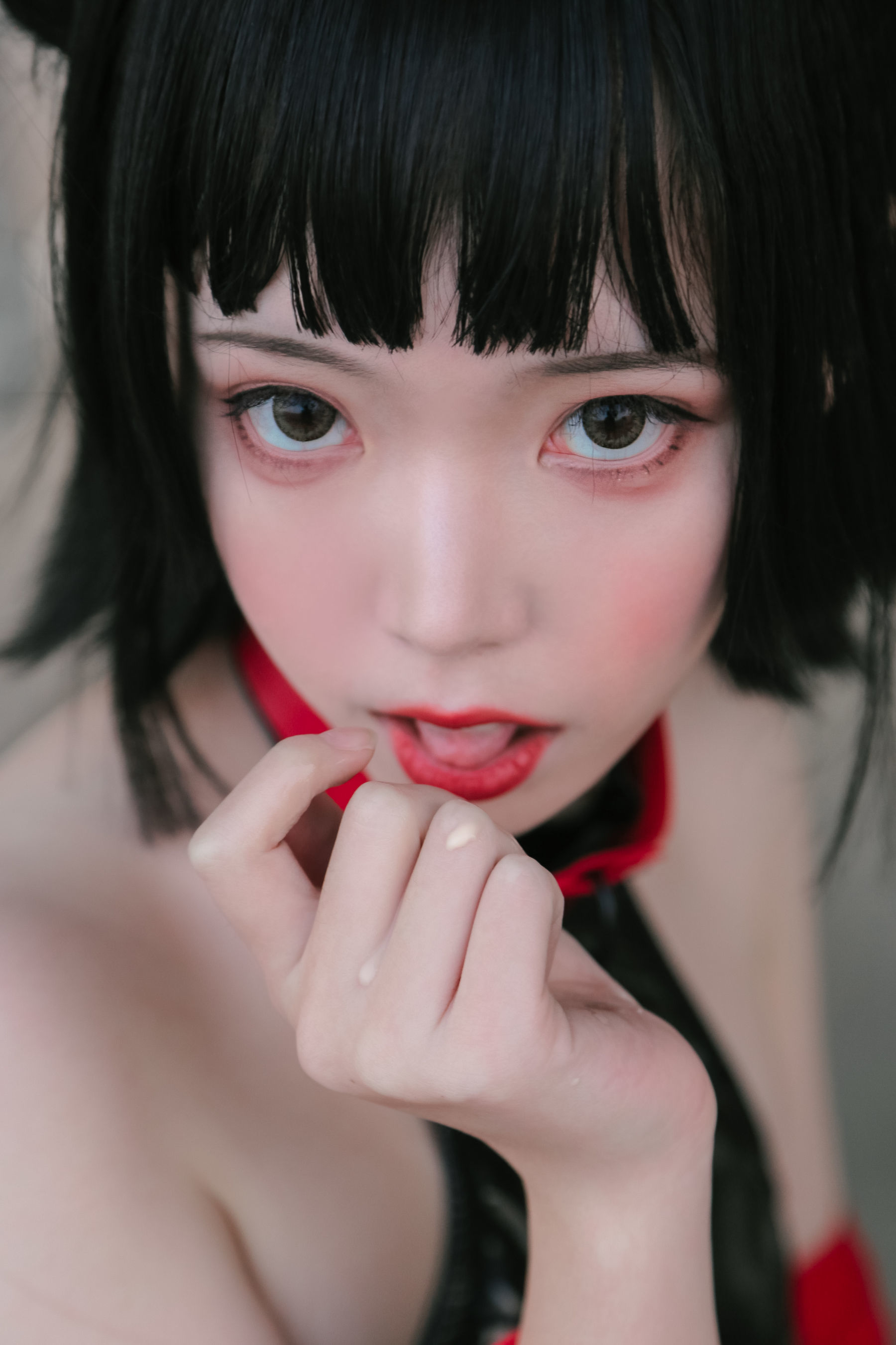 可爱妹子Fushii_海堂 猫猫头 Cosplay-第35张