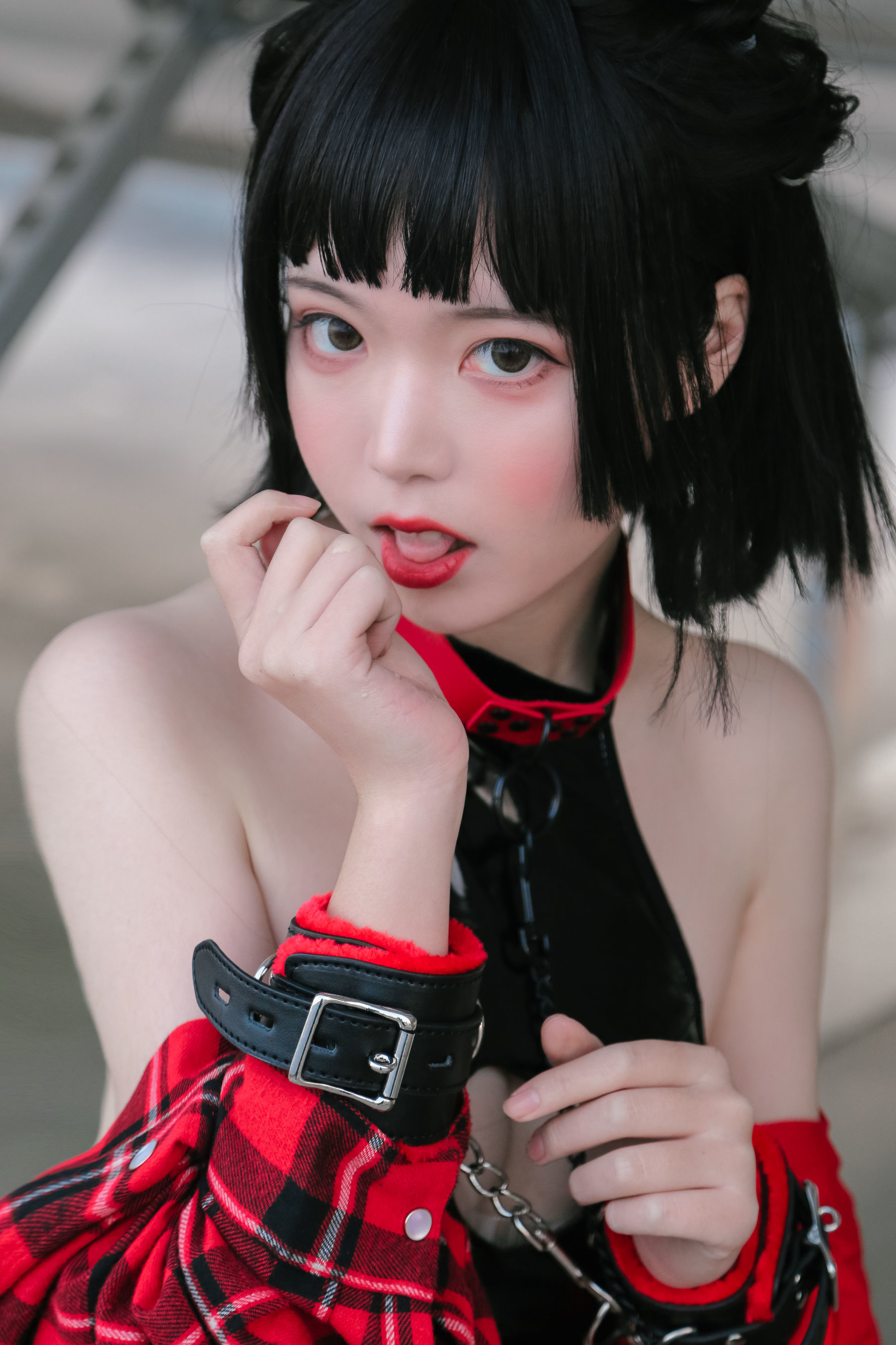 可爱妹子Fushii_海堂 猫猫头 Cosplay-第27张