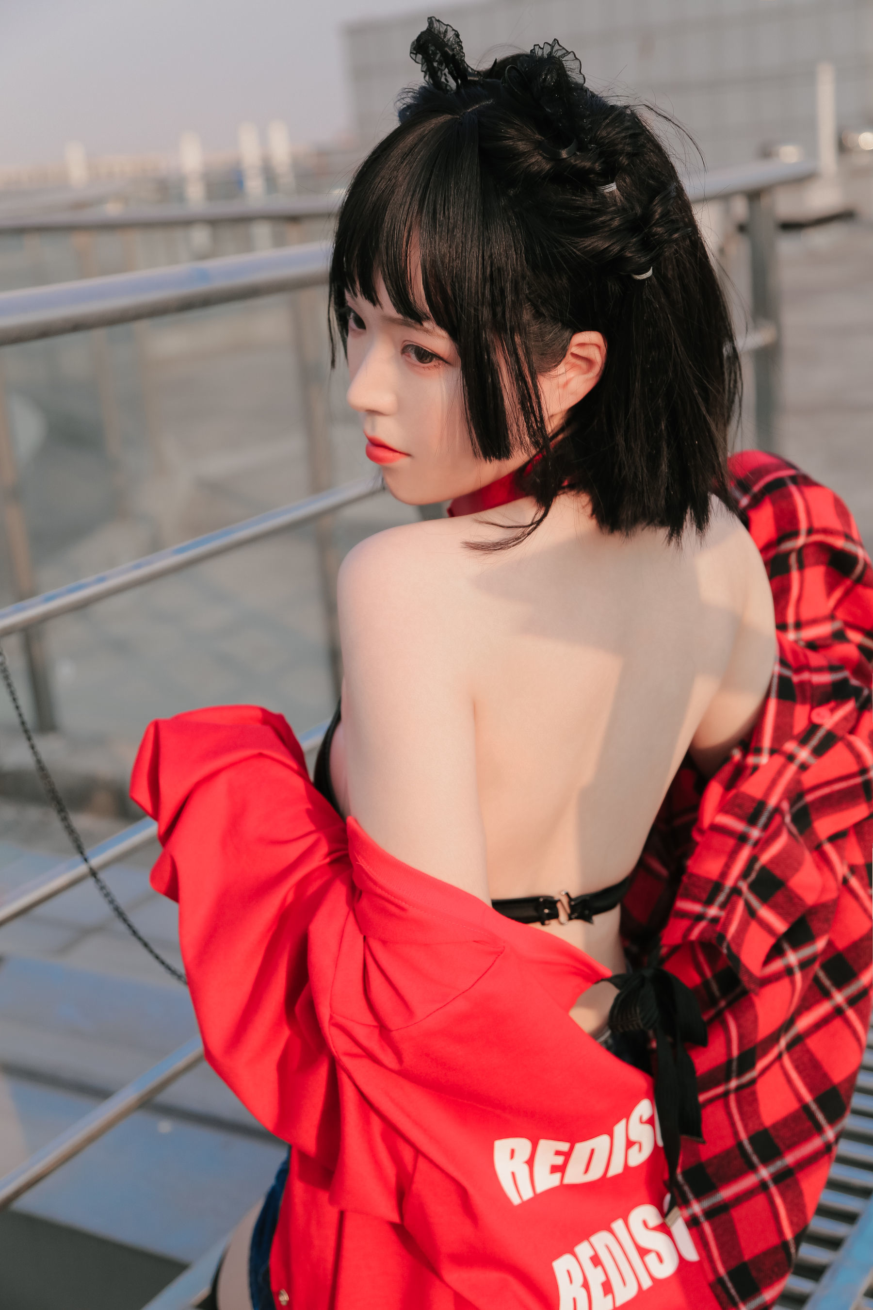 可爱妹子Fushii_海堂 猫猫头 Cosplay-第47张