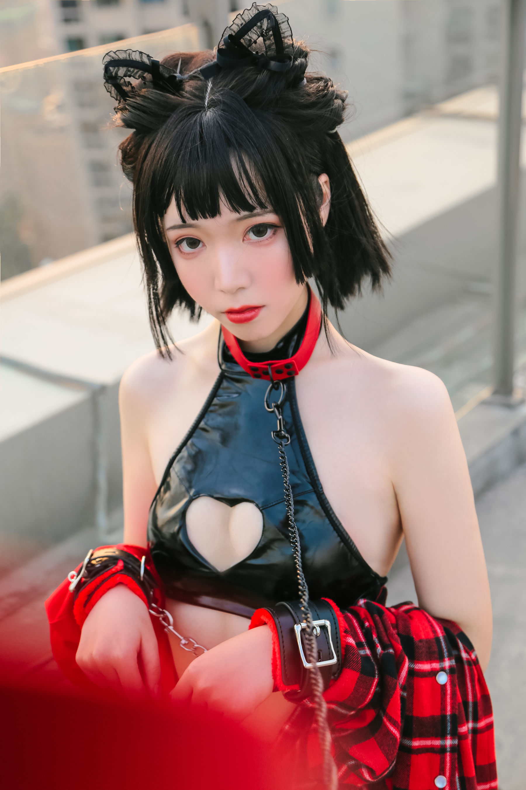 可爱妹子Fushii_海堂 猫猫头 Cosplay-第20张