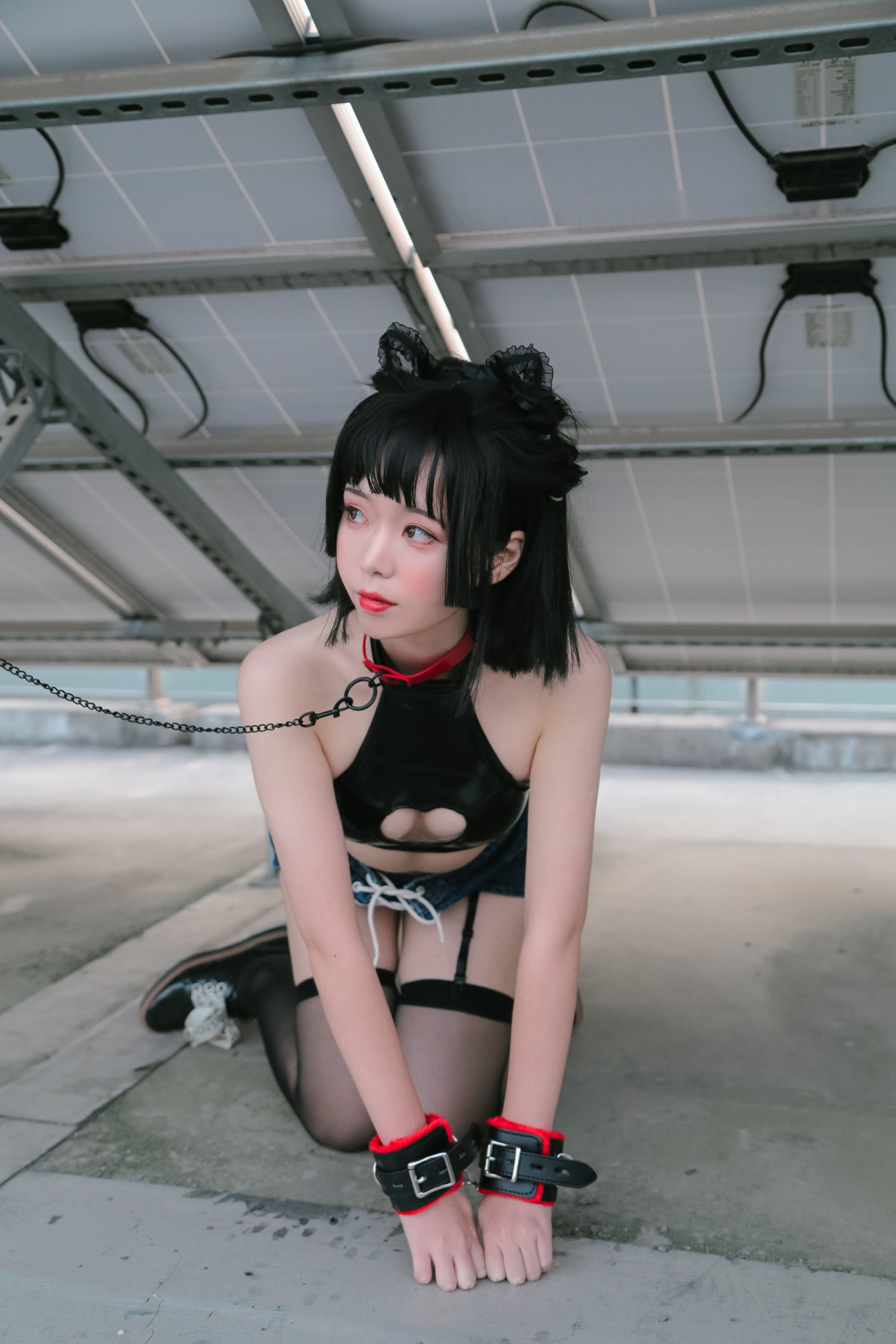 可爱妹子Fushii_海堂 猫猫头 Cosplay-第21张