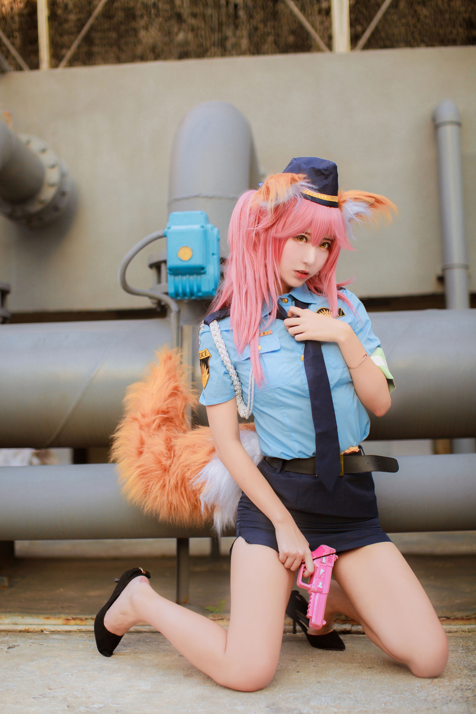 [Cosplay写真] 人气Coser黑川 – 玉藻前真爱 Cosplay-第2张