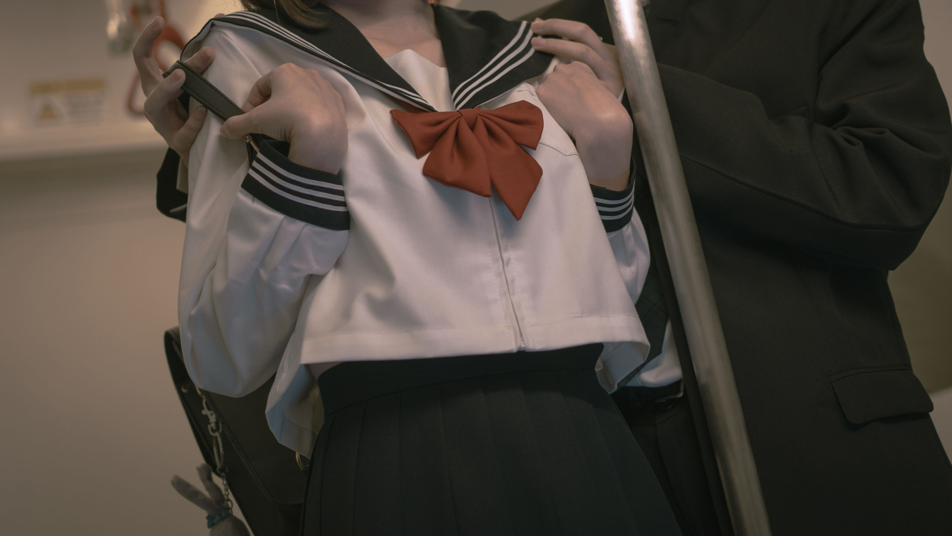 西园寺南歌 – 电车物语 Cosplay-第7张