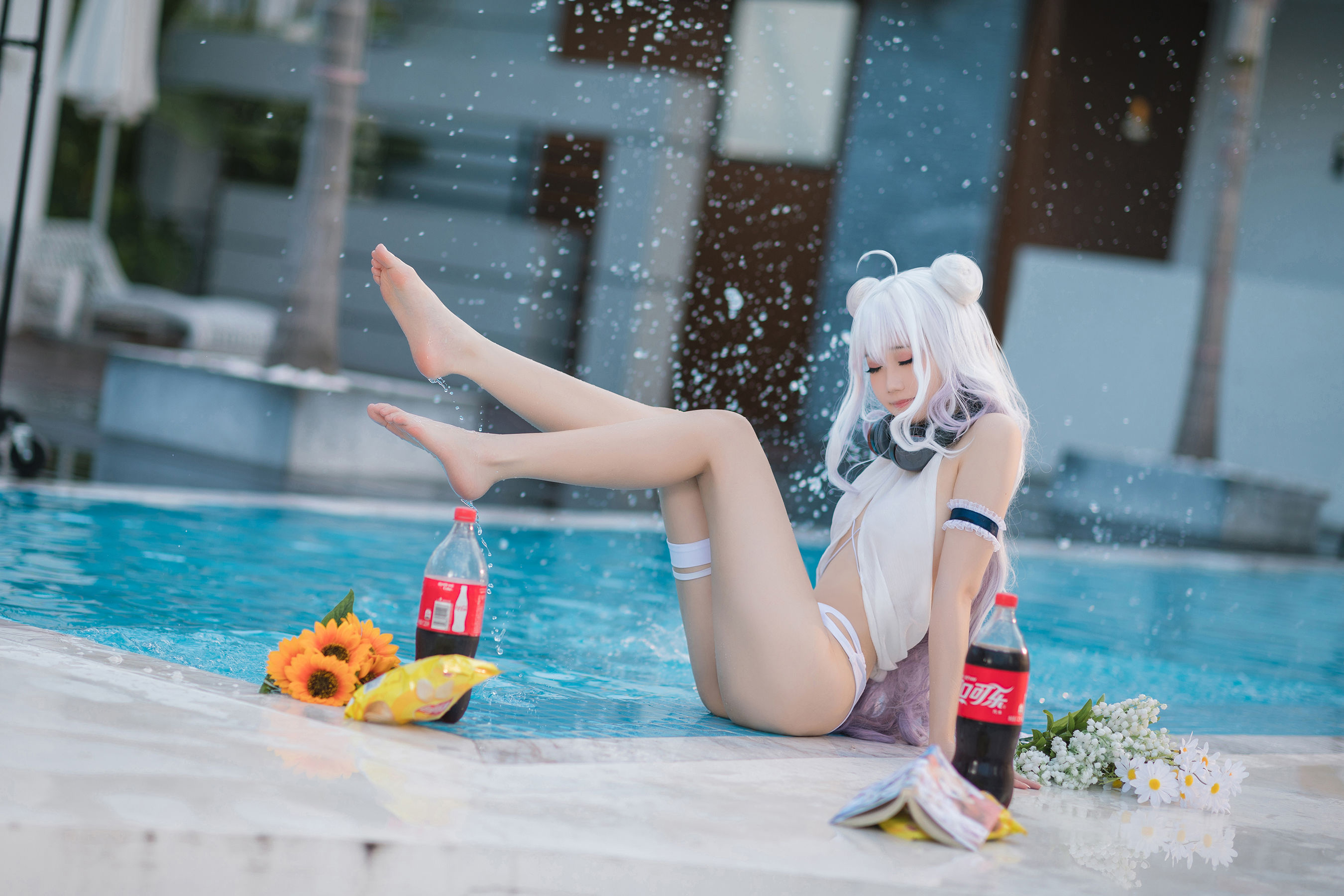 焖焖碳 – 恶毒泳衣 Cosplay-第1张