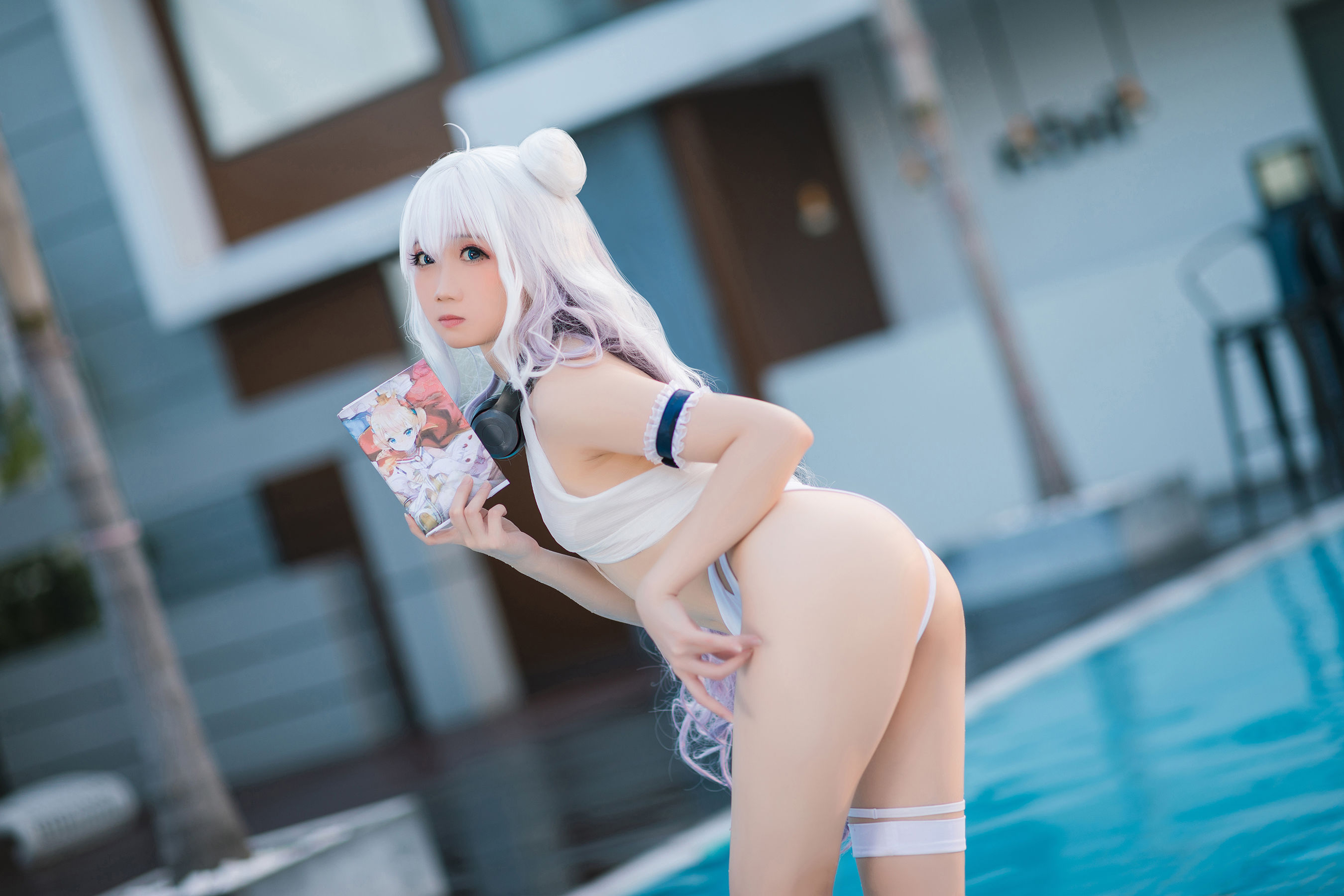焖焖碳 – 恶毒泳衣 Cosplay-第3张