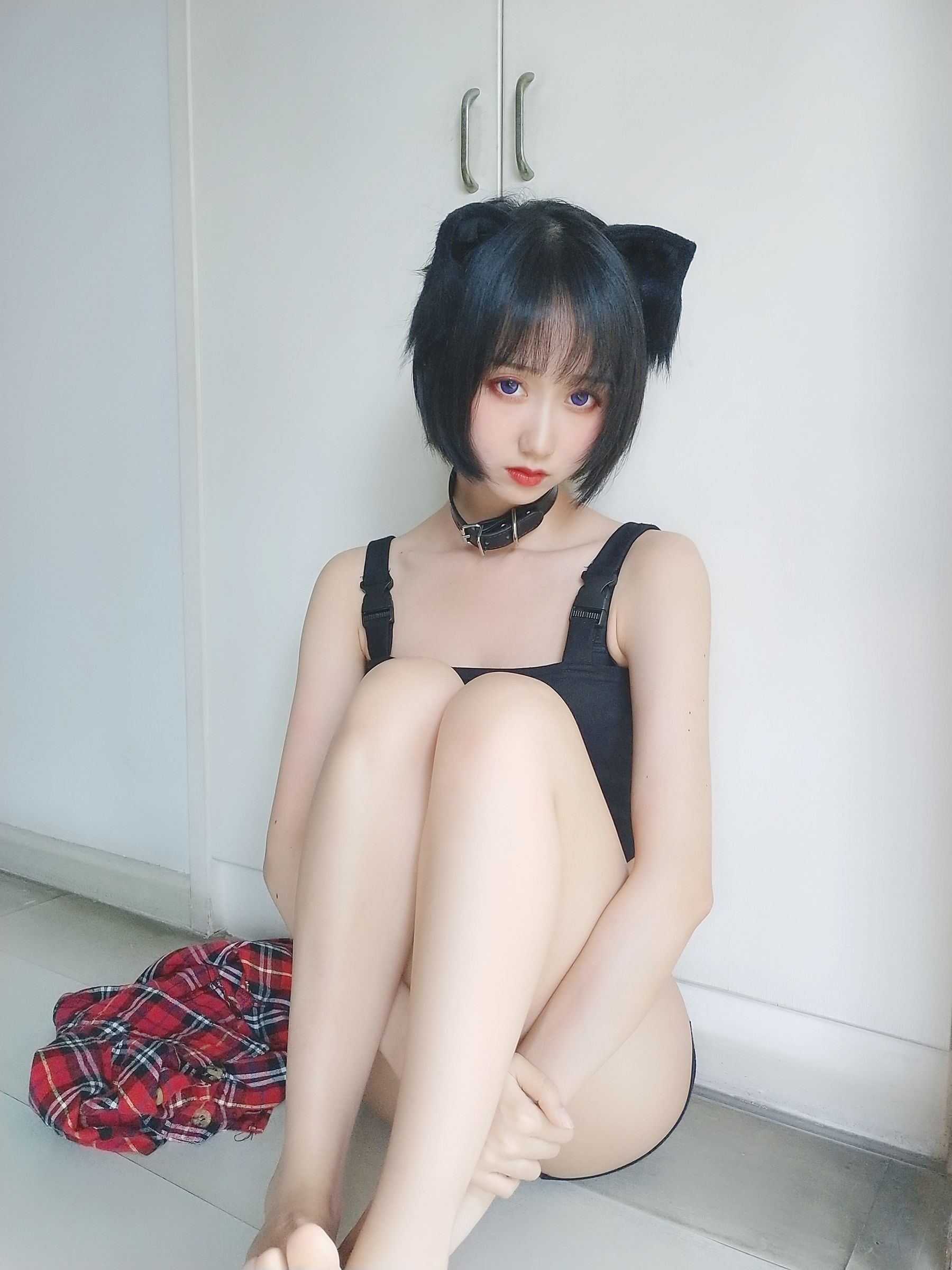 萌系小姐姐木绵绵OwO 不良猫 Cosplay-第20张