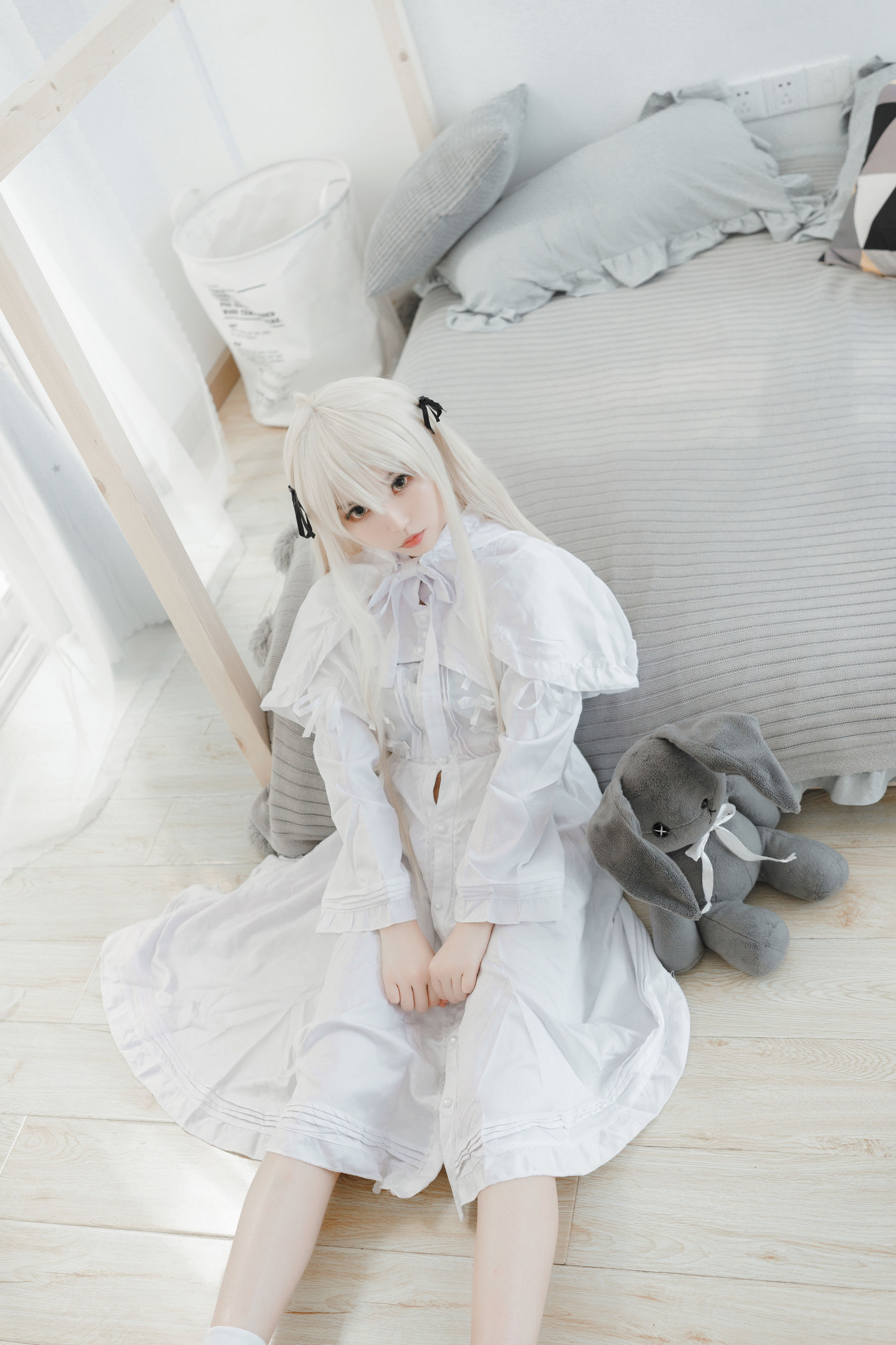 萌妹白易子教主 白裙 Cosplay-第8张