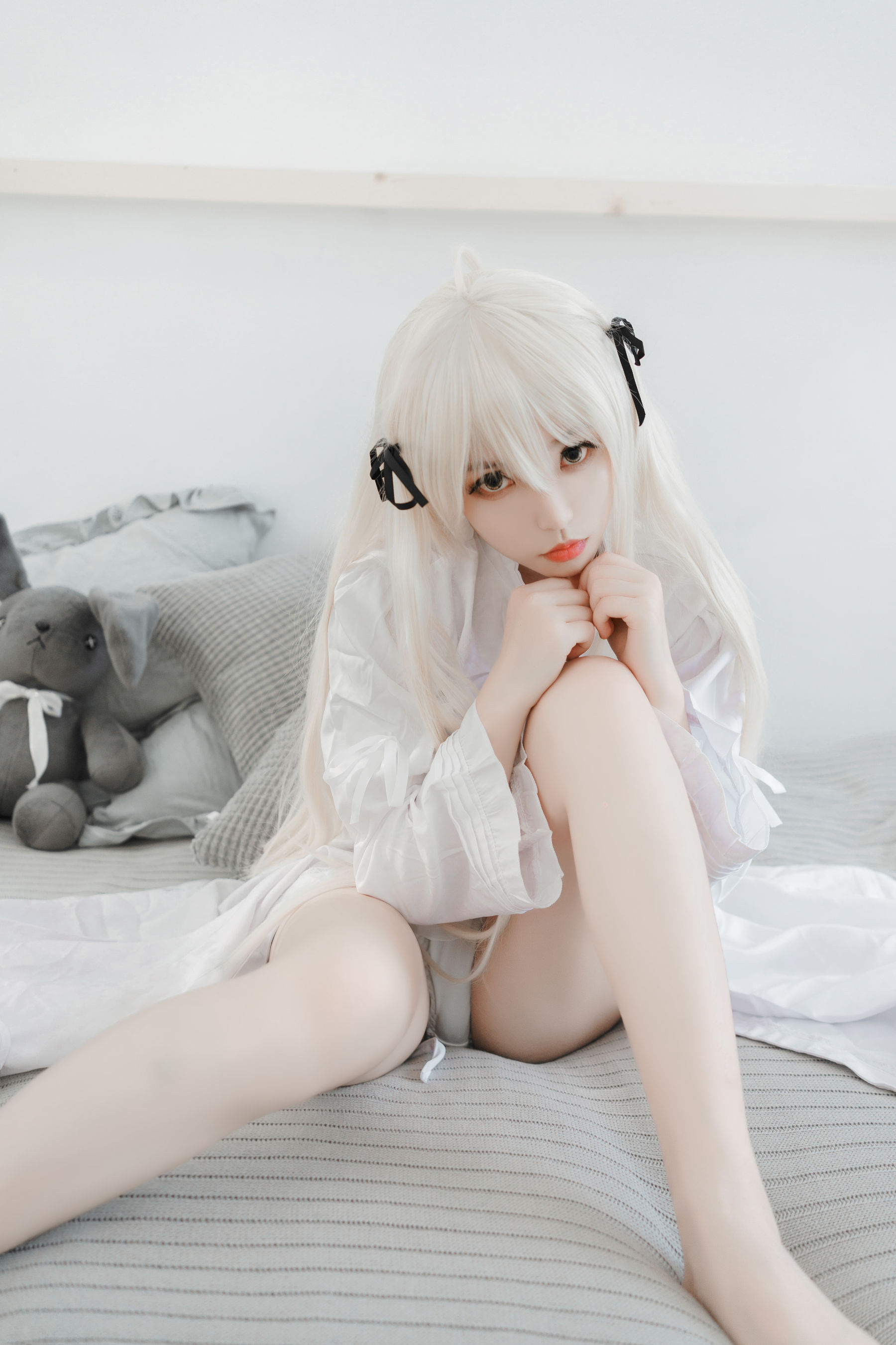 萌妹白易子教主 白裙 Cosplay-第14张