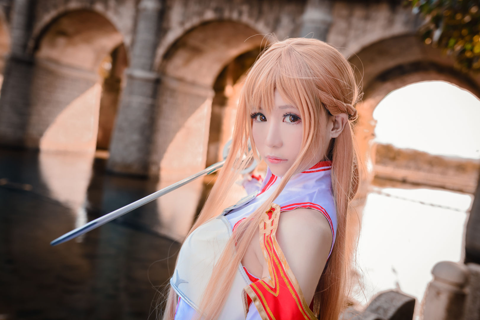 白神泱 – 亚丝娜 Cosplay-第1张