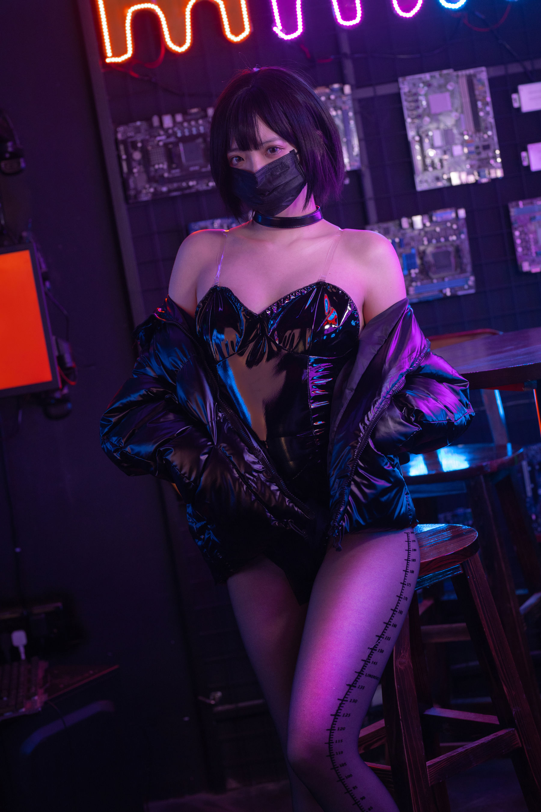 疯猫ss – 赛博少女 Cosplay-第31张