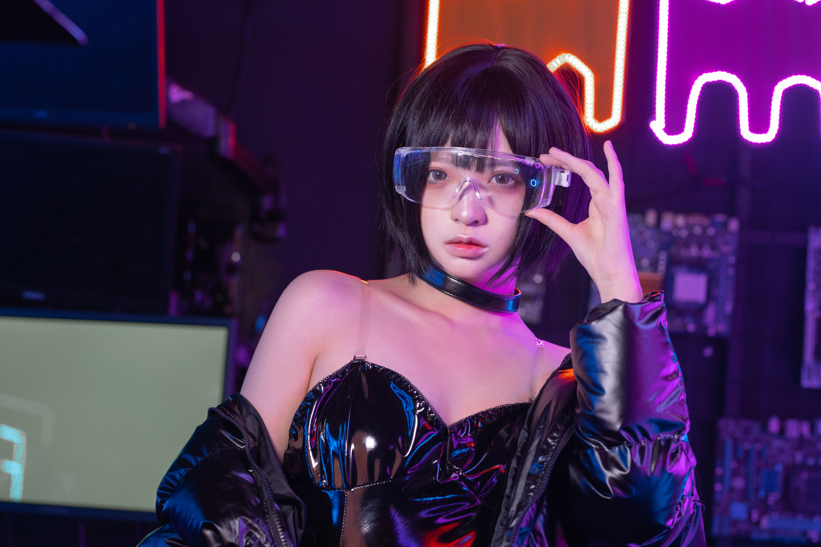 疯猫ss – 赛博少女 Cosplay-第6张